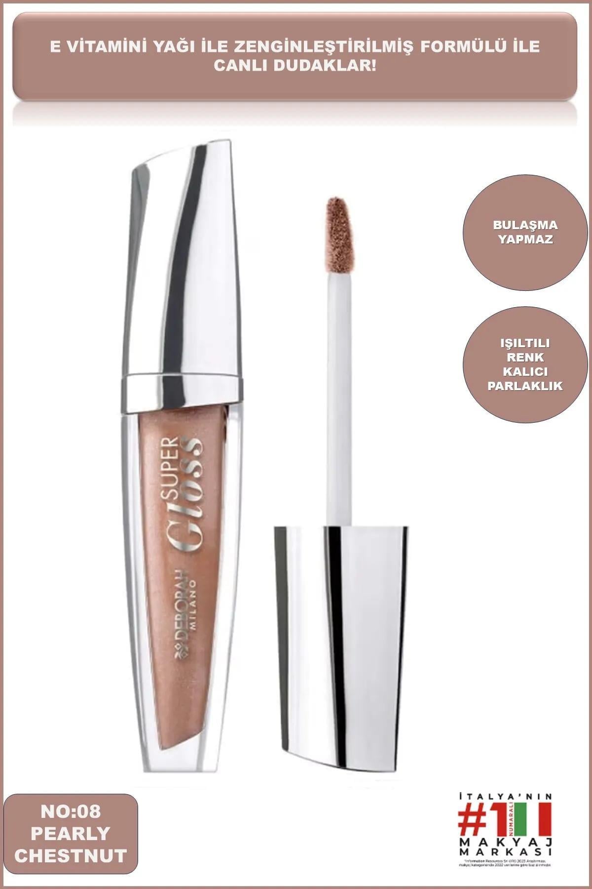 Deborah Super Gloss Pearly Chestnut 08 Super Gloss Pearly Chestnut 08 8009518324679