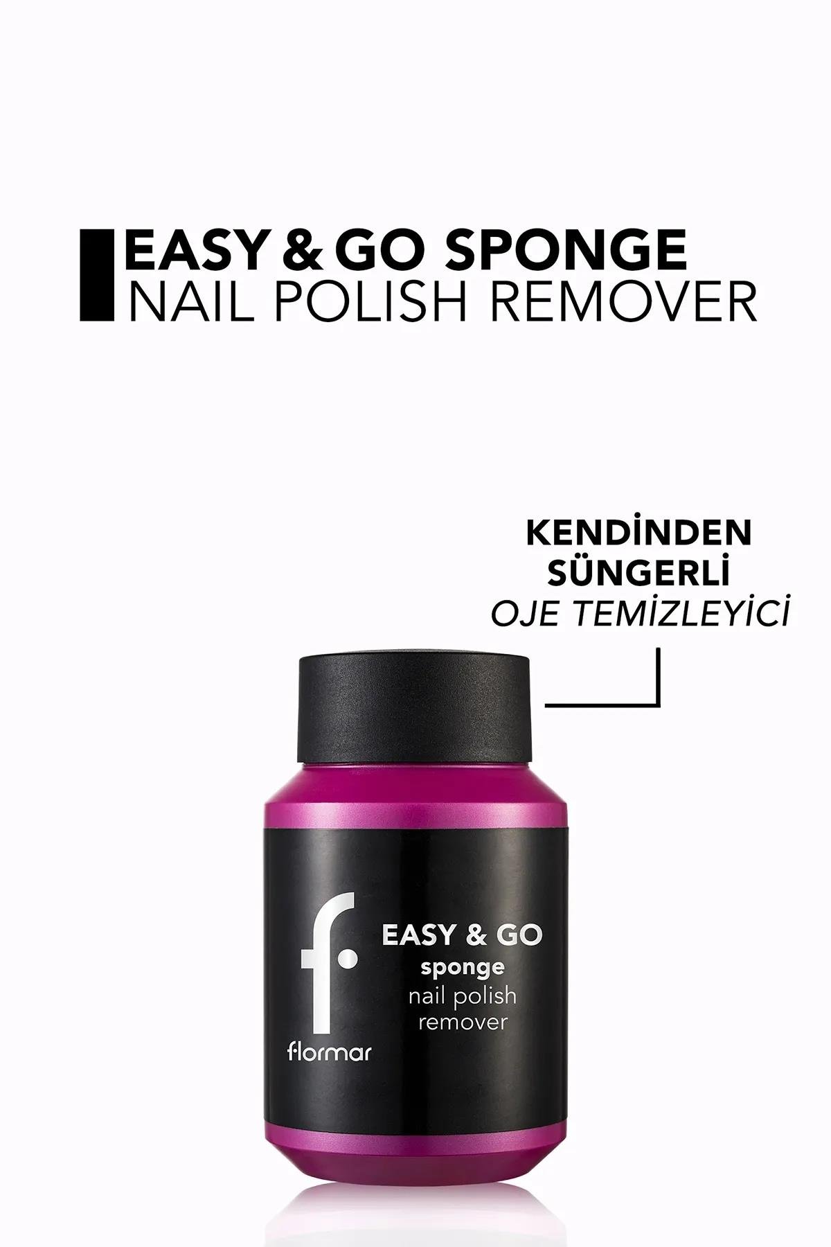 Flormar Pratik Süngerli Oje Çıkarıcı - Nail Polish Remover - 000 - 8682536034289