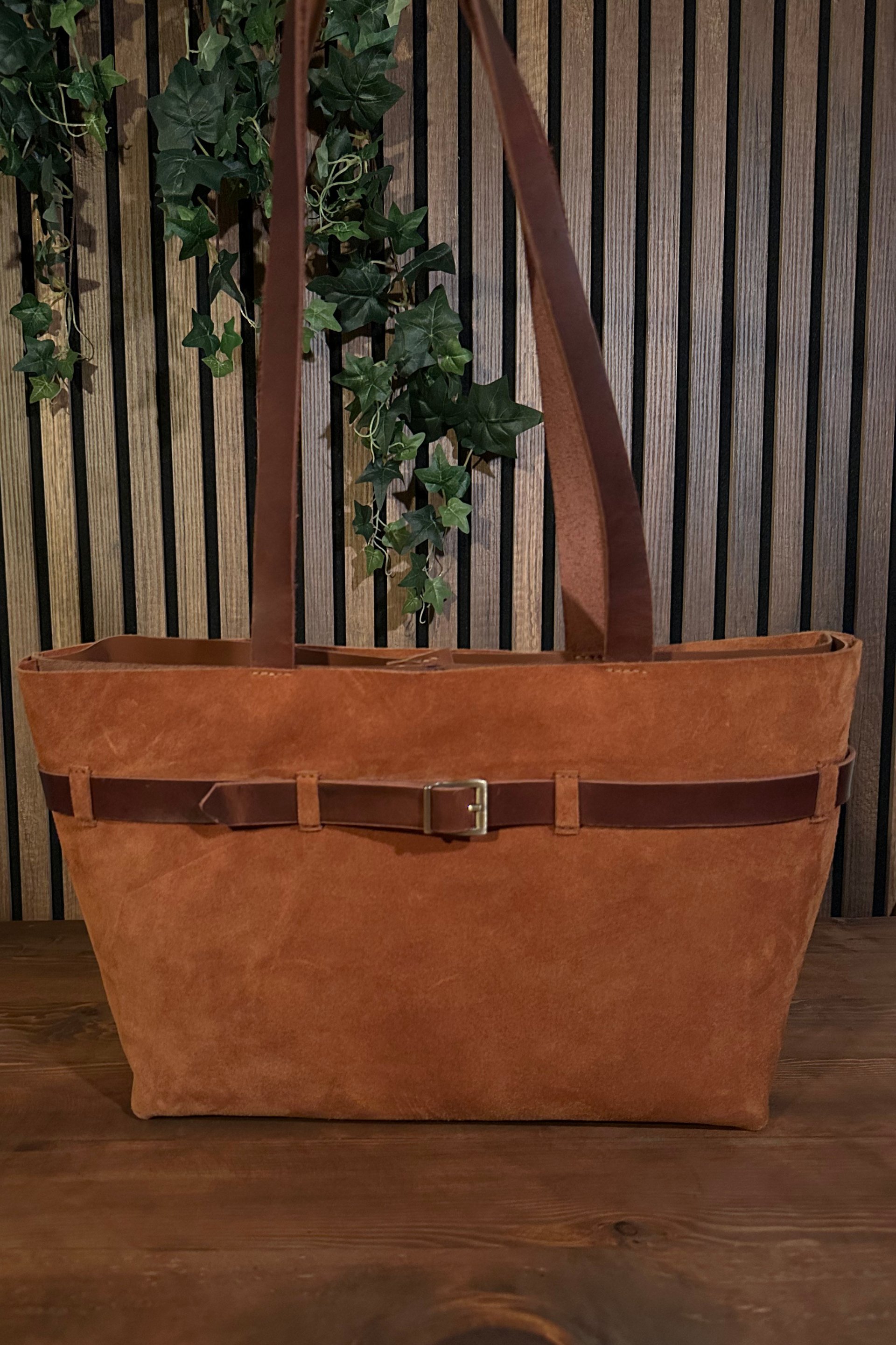 SPİCA SÜET DERİ TOTE BAG