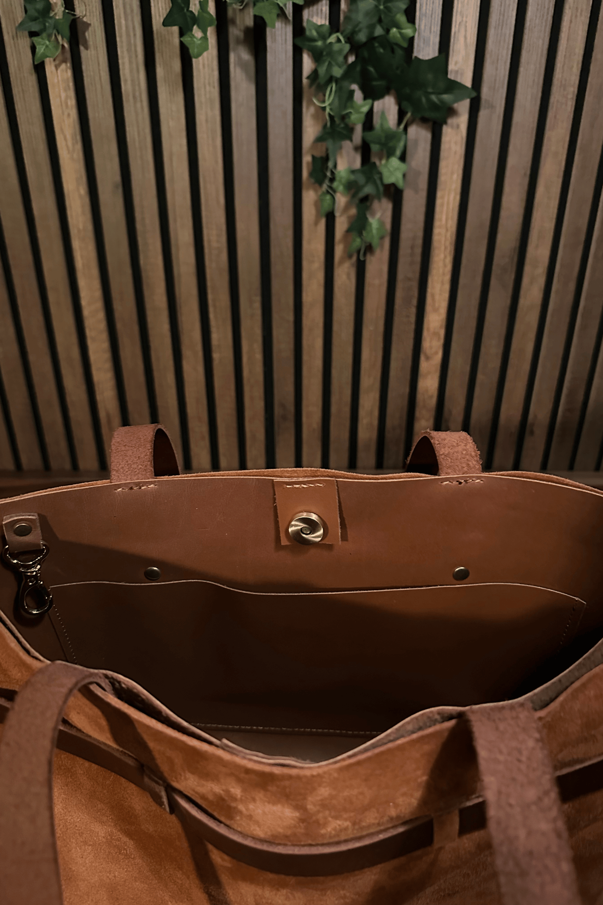SPİCA SÜET DERİ TOTE BAG
