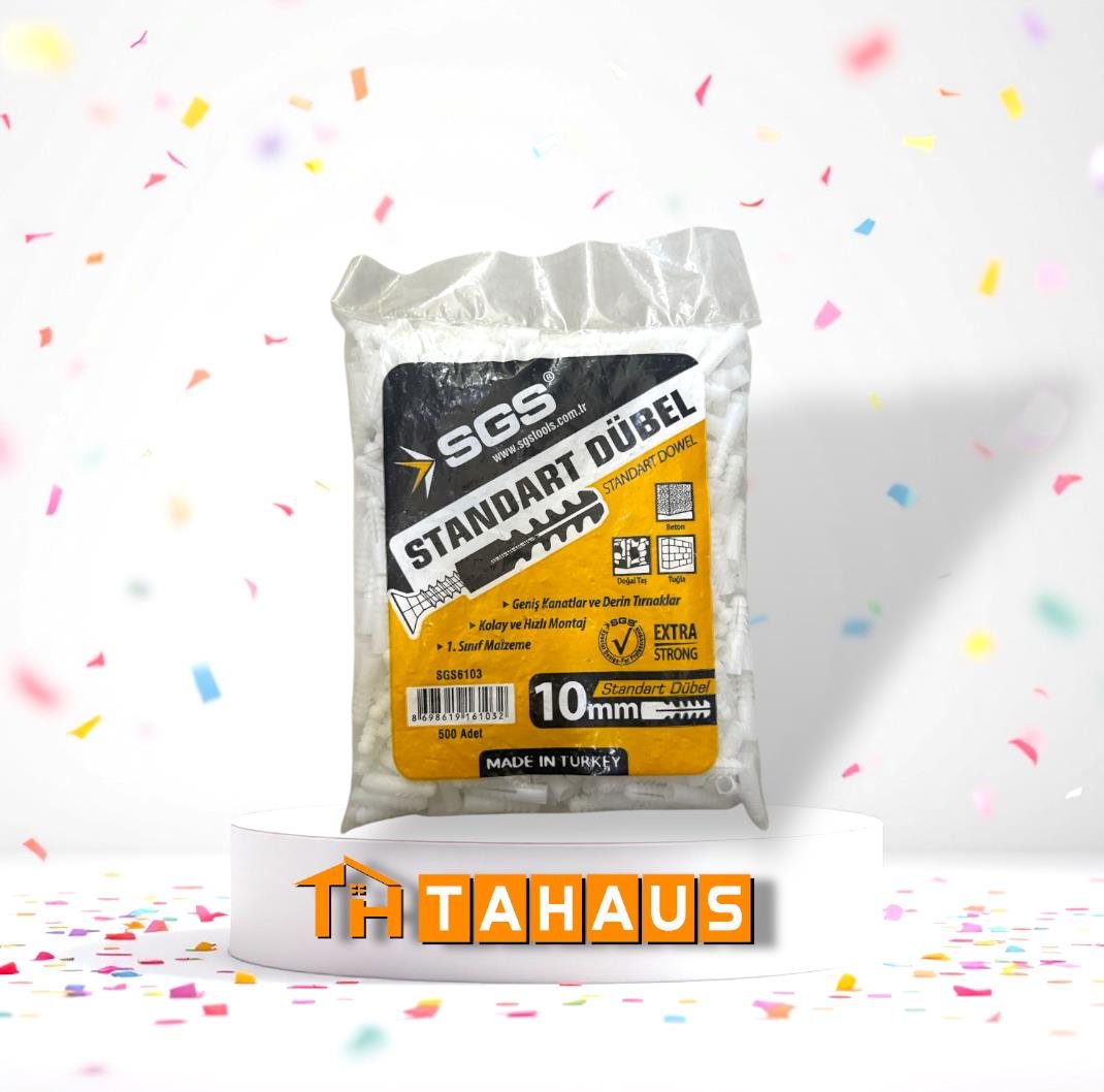 10MM PLASTİK DÜBEL