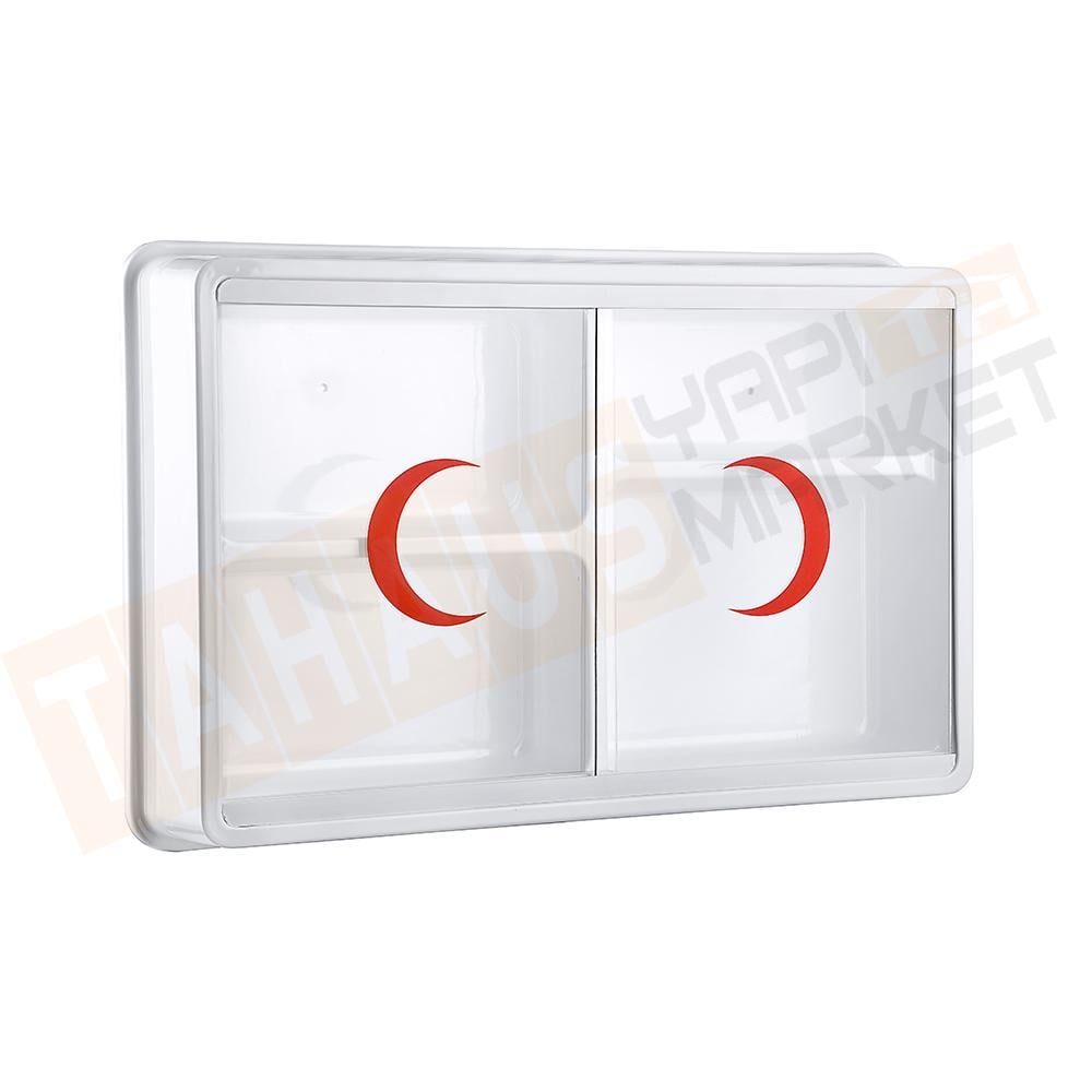 Çelik Ayna K.PLASTİK ECZA DOLABI