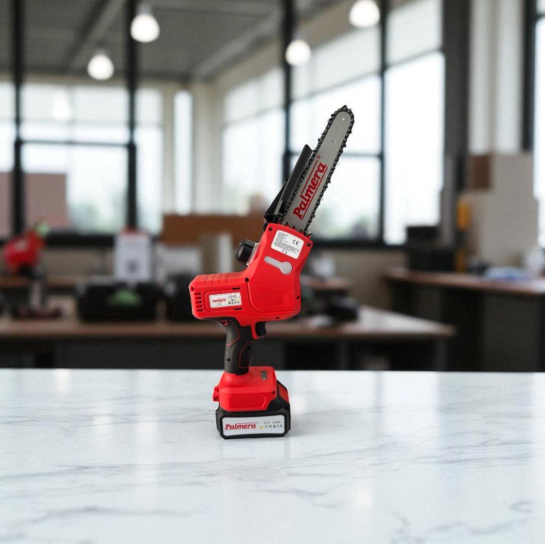 CS-65 AKÜLÜ TESTERE 4.0 Ah+ŞARJ CİHAZI 2 AKÜLÜ (PALMERA)