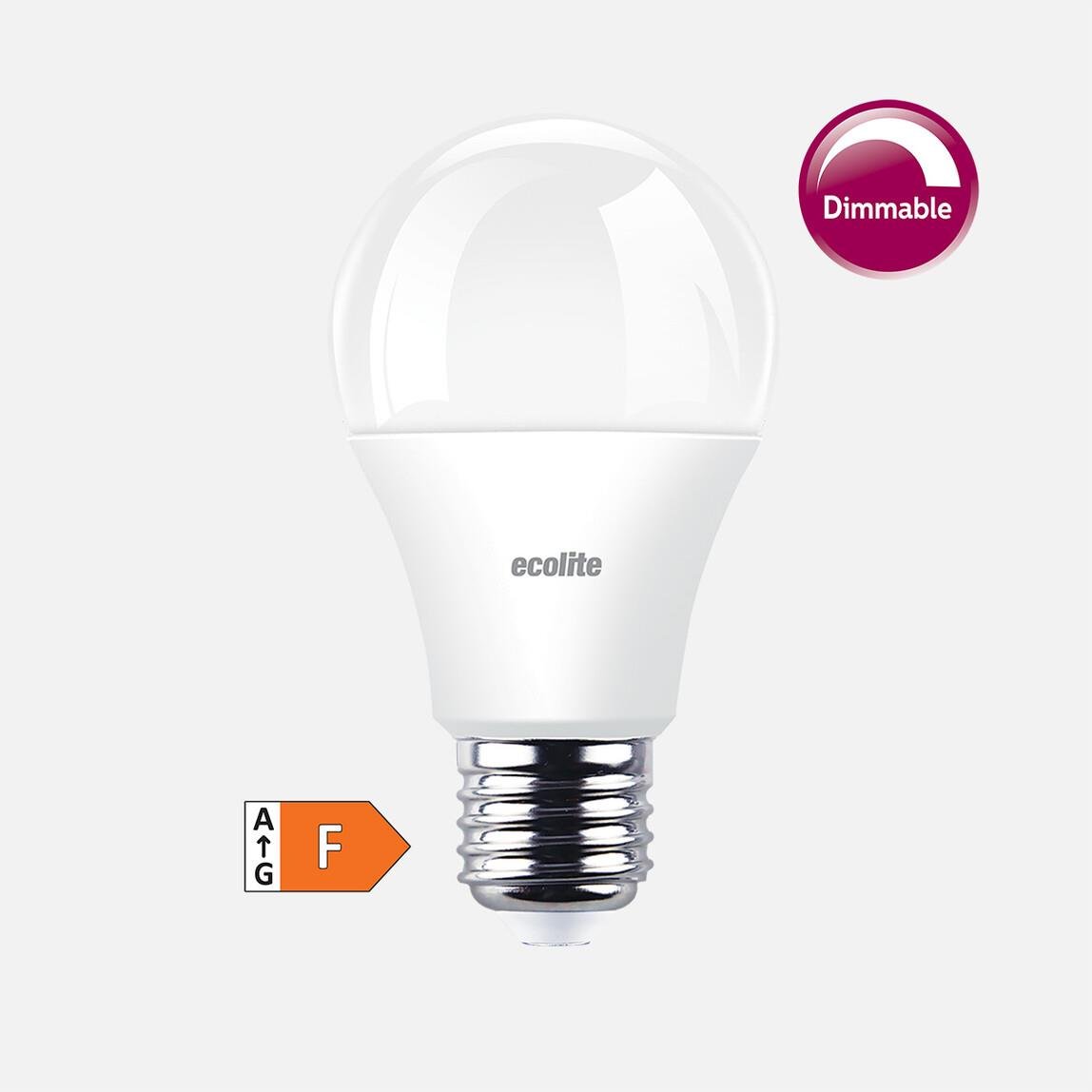 Ecolite Led Dimmerable A60 9W E27 6500K Led Ampul
