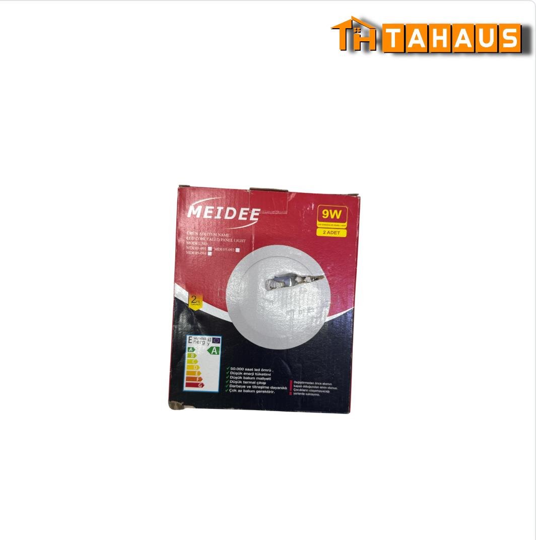MEIDEE LED PANEL9W BEYAZ (2ADET)