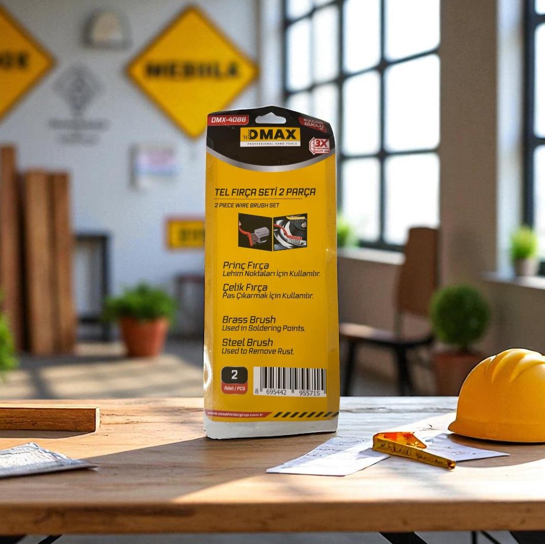 MİNİ TEL FIRÇA SETİ 2PCS
