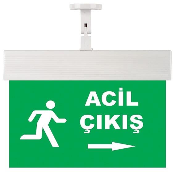 MUTLUSAN Cexa-8-27 Exıt-Acil Ayd.Armatürü