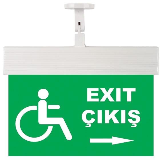MUTLUSAN Cexa-8-56 Exıt-Acil Ayd.Armatürü