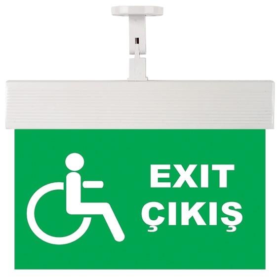 MUTLUSAN Cexa-8-58 Exıt-Acil Ayd.Armatürü