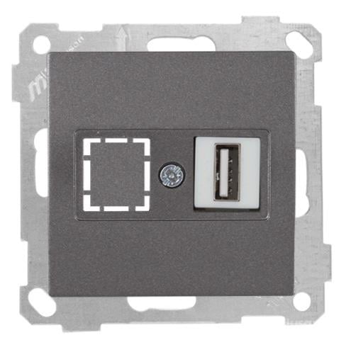 MUTLUSAN Daria Mek+Tuş Data Prizi 1*Usb