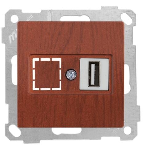 MUTLUSAN Daria Mek+Tuş Data Prizi 1*Usb
