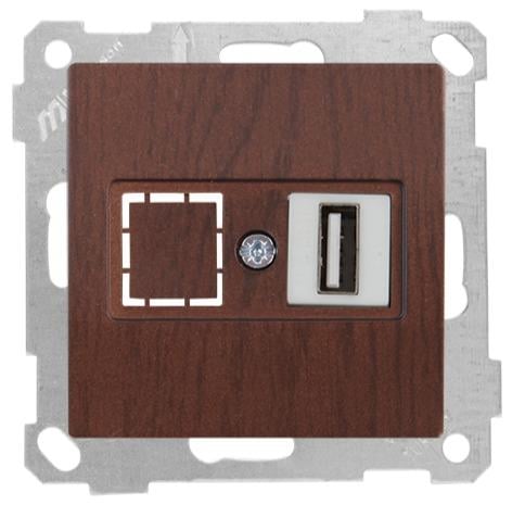 MUTLUSAN Daria Mek+Tuş Data Prizi 1*Usb