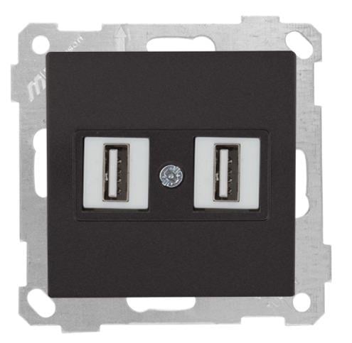 MUTLUSAN Daria Mek+Tuş Data Prizi 2*Usb