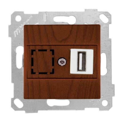MUTLUSAN Rita Mek+Tuş Data Prizi 1*Usb