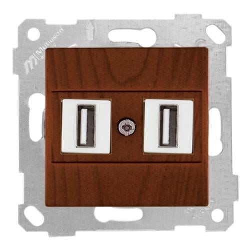 MUTLUSAN Rita Mek+Tuş Data Prizi 2*Usb