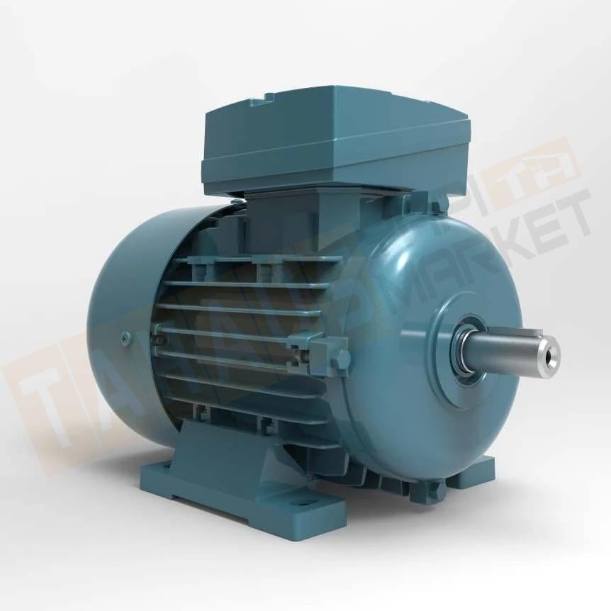 Volt 0.55 kw (3/4 HP) 1500 D/D (VSSA 90 S4A) 220 V Monofaze Kalkış Çalışma Kondansatörlü Elektrik Motoru