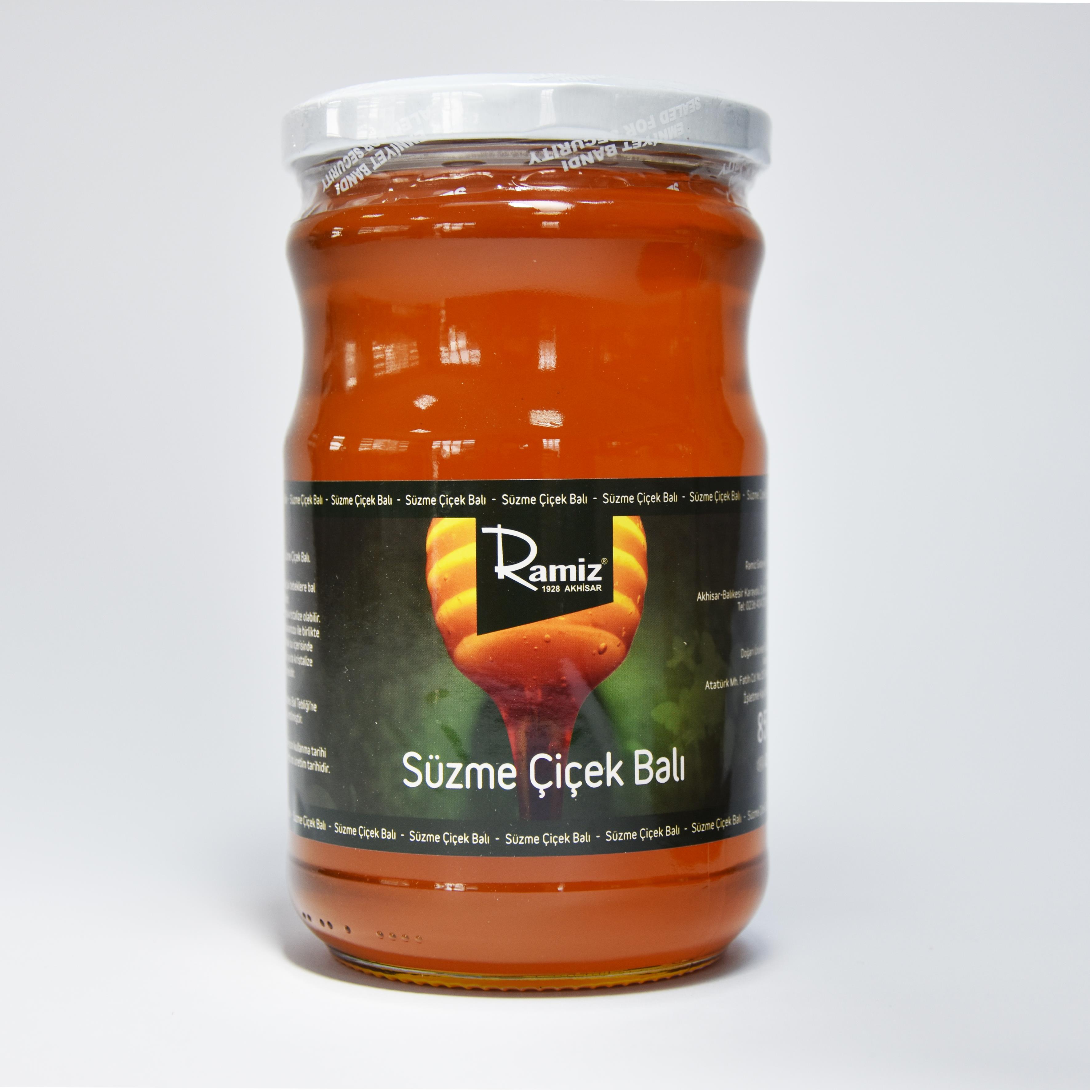 %100 Süzme Çiçek Balı 850 gr.