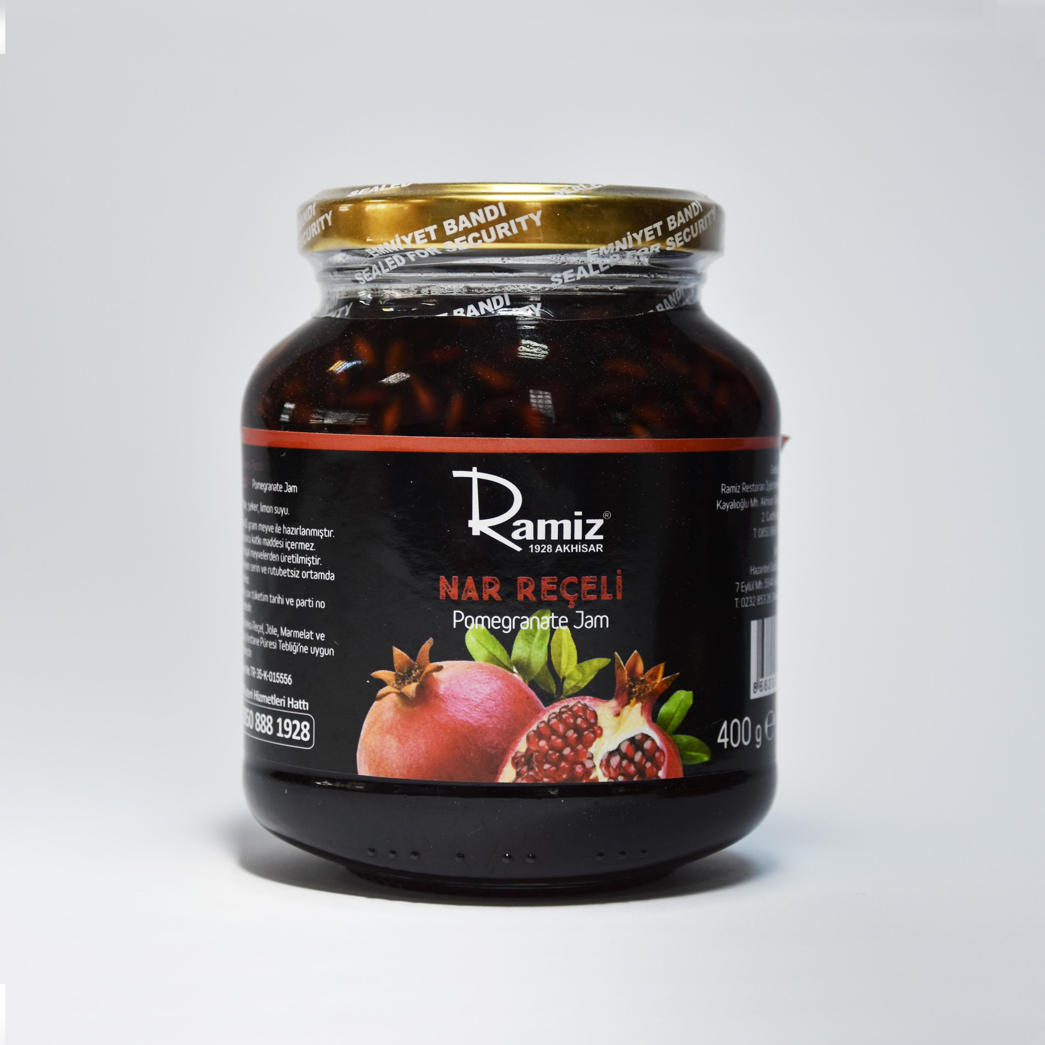 Doğal Katkısız Nar Reçeli 400 gr.