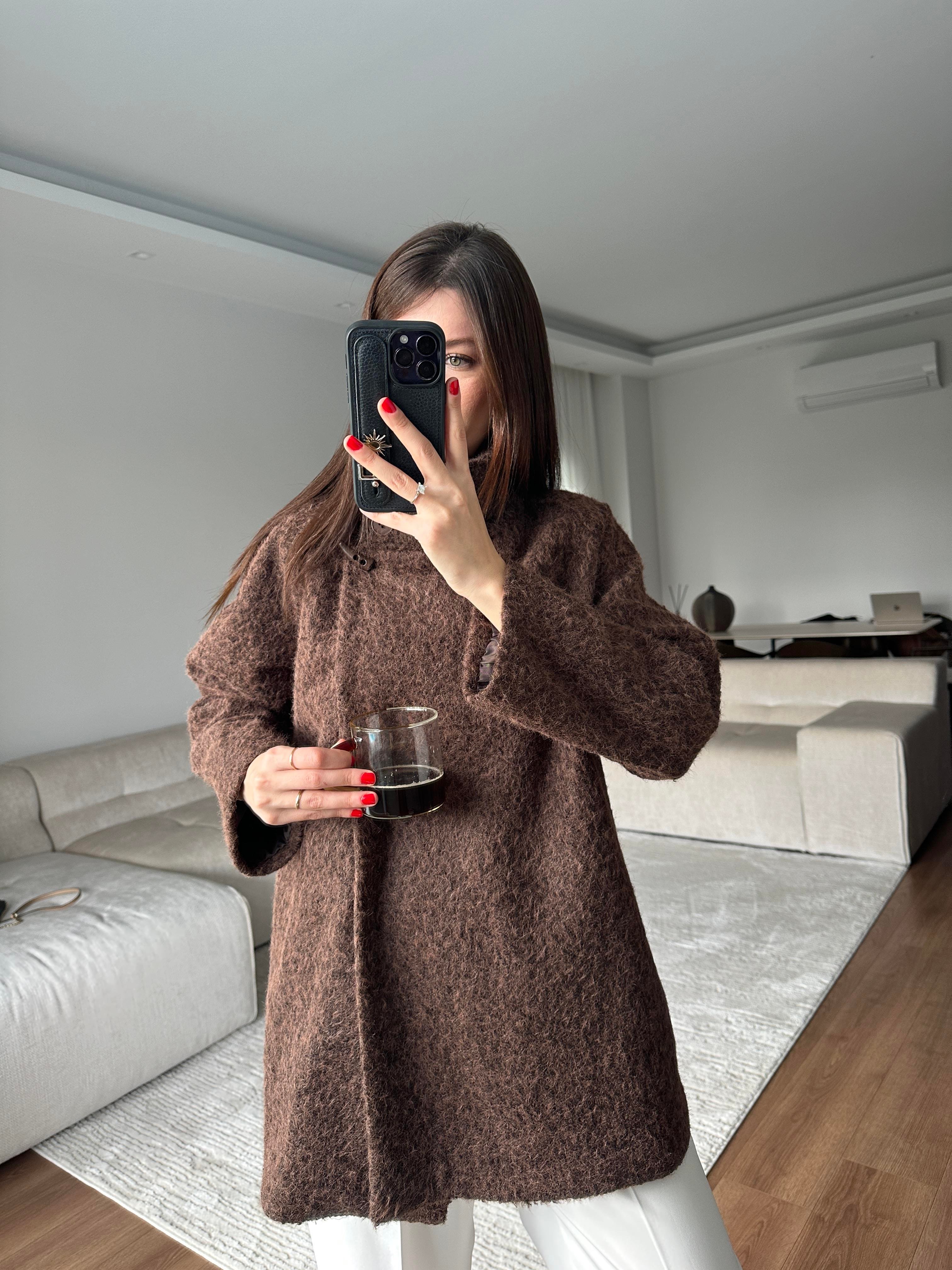 Çan Kesim Yün Ceket 