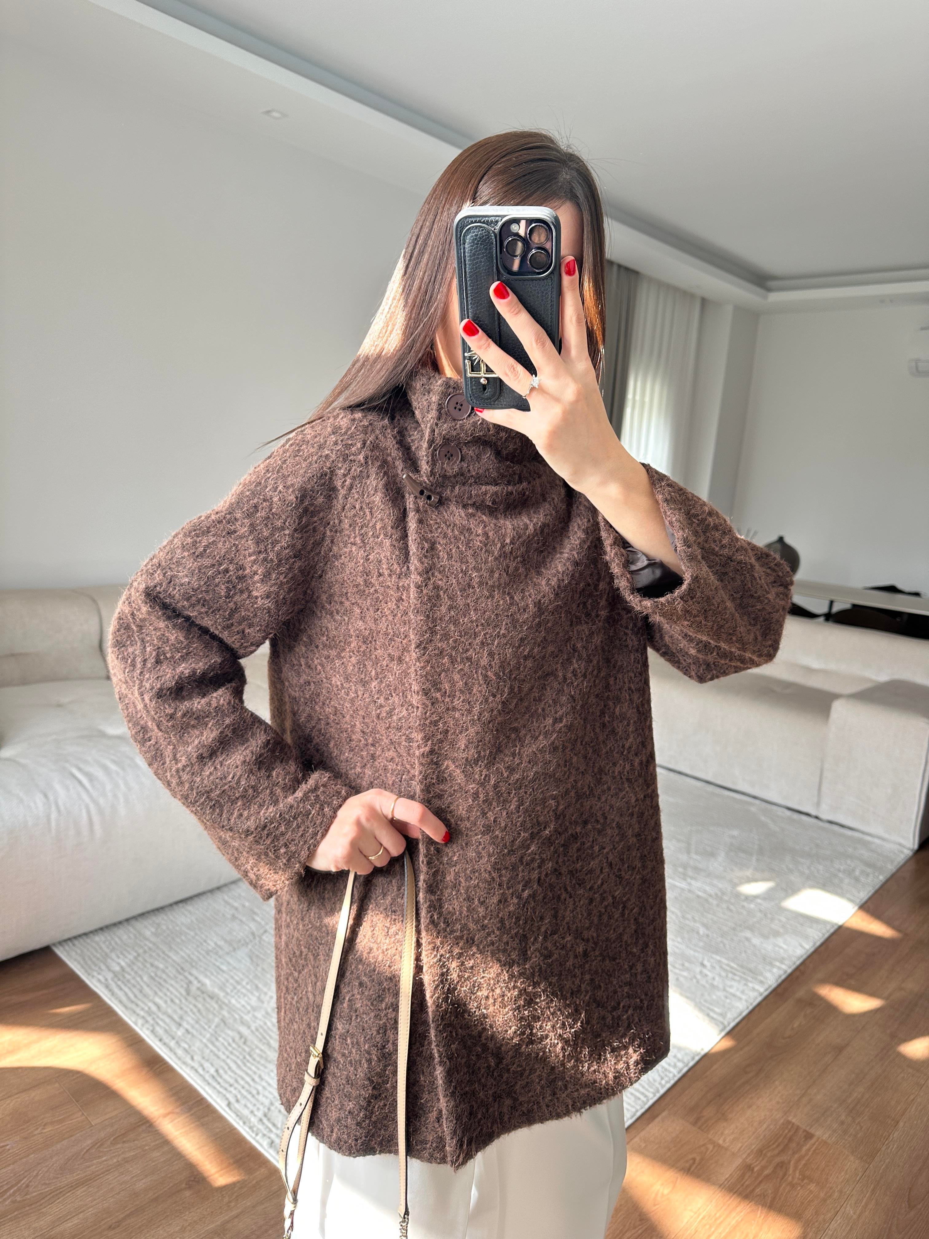 Çan Kesim Yün Ceket 