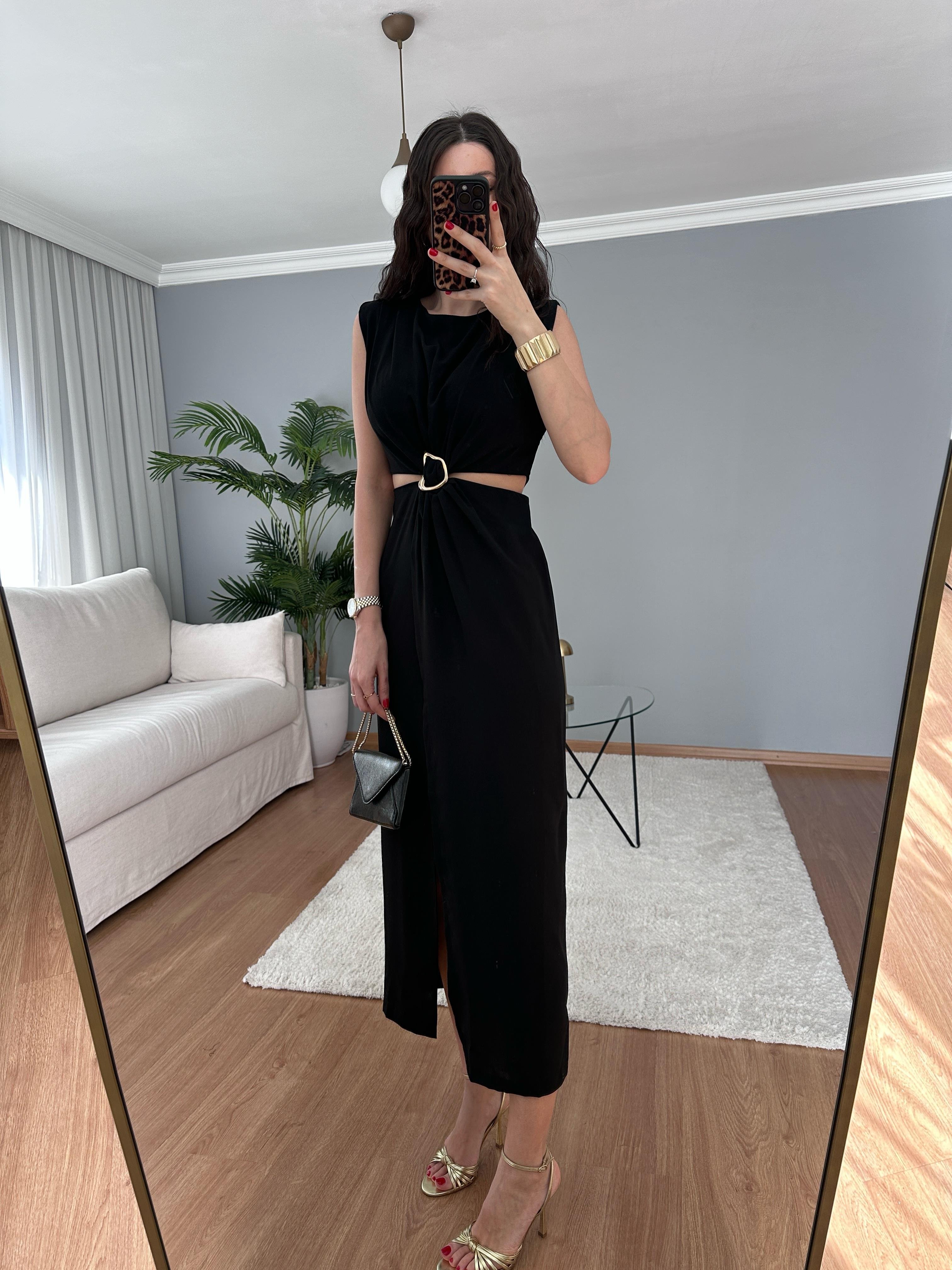 Chic Siyah Elbise