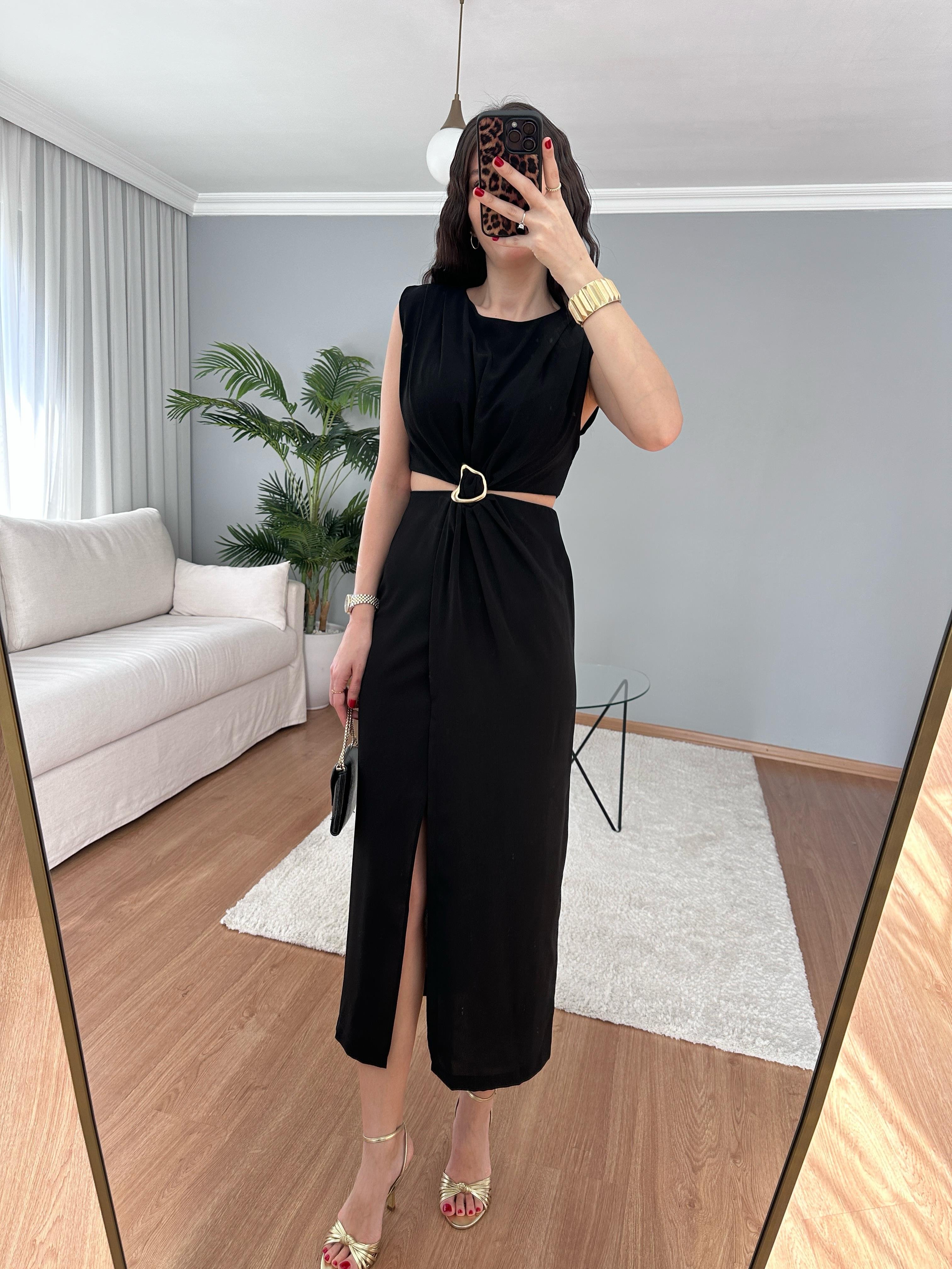 Chic Siyah Elbise