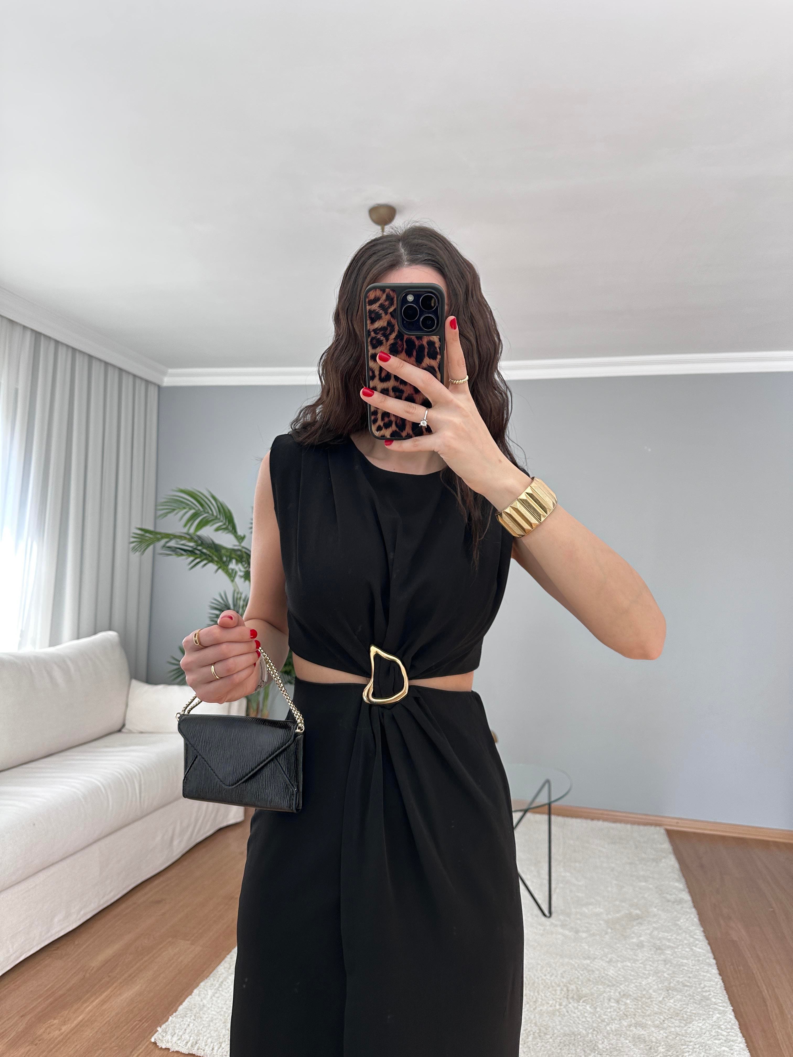 Chic Siyah Elbise