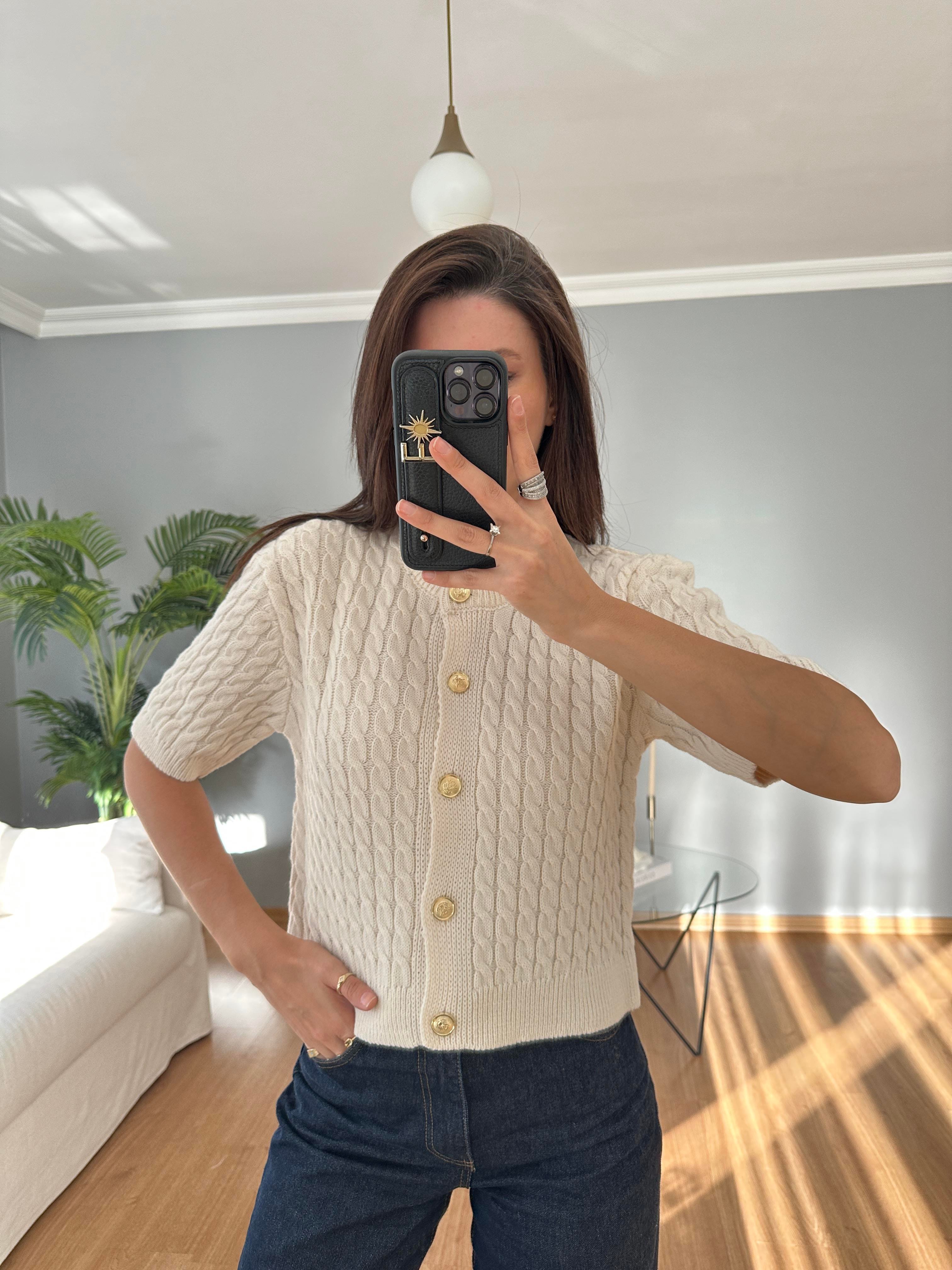 Elva Ekru Triko