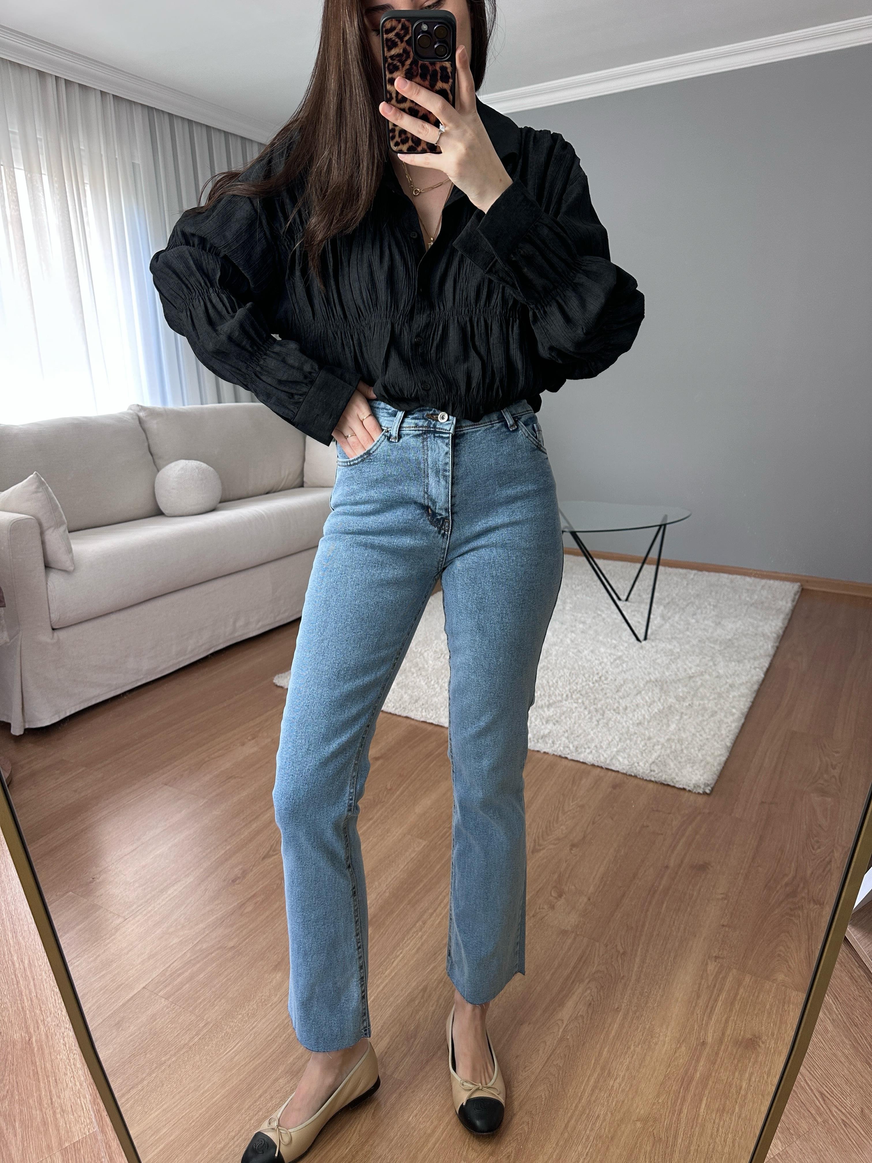 Kar Yıkama Boyfit Jean
