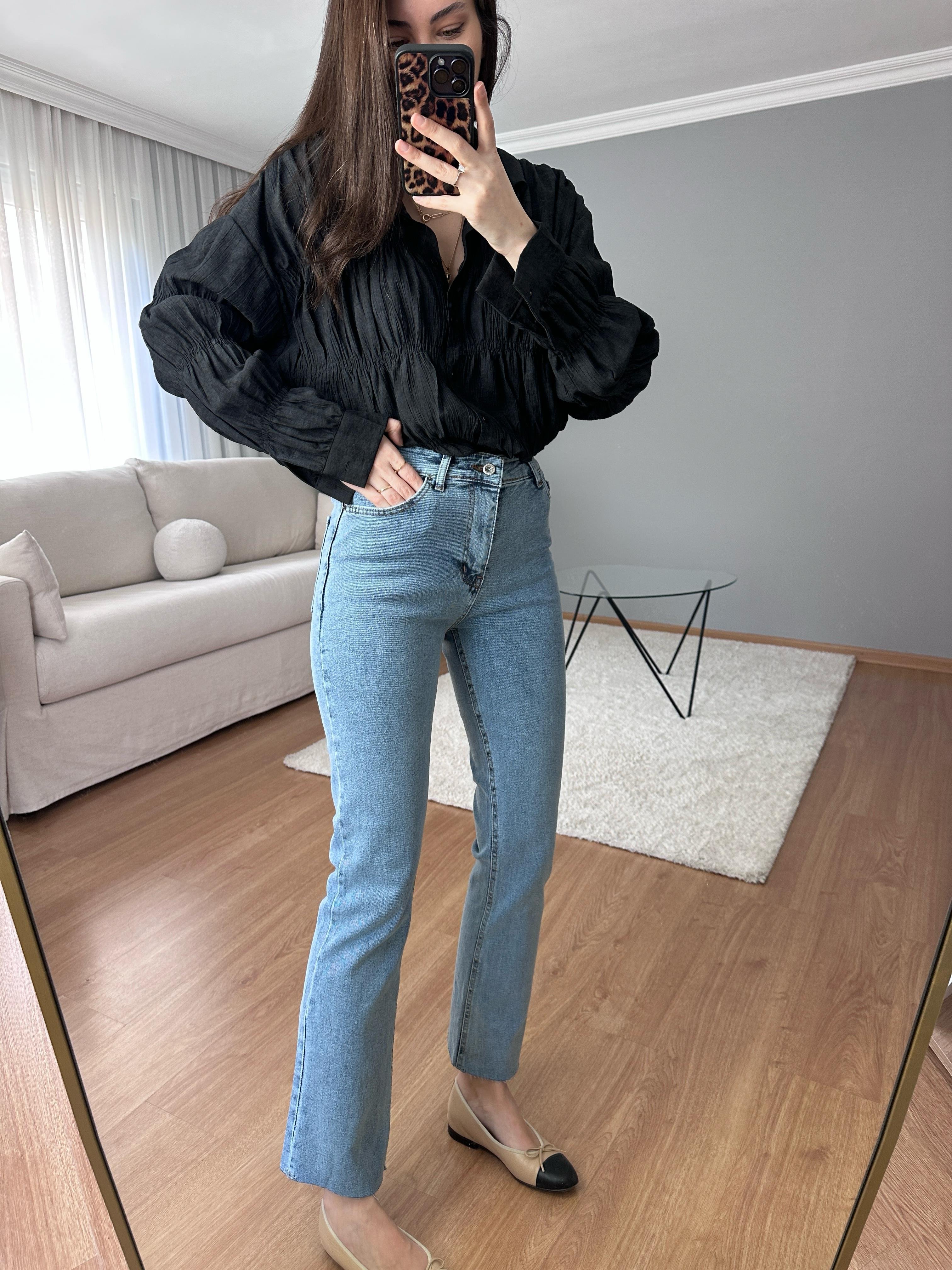 Kar Yıkama Boyfit Jean