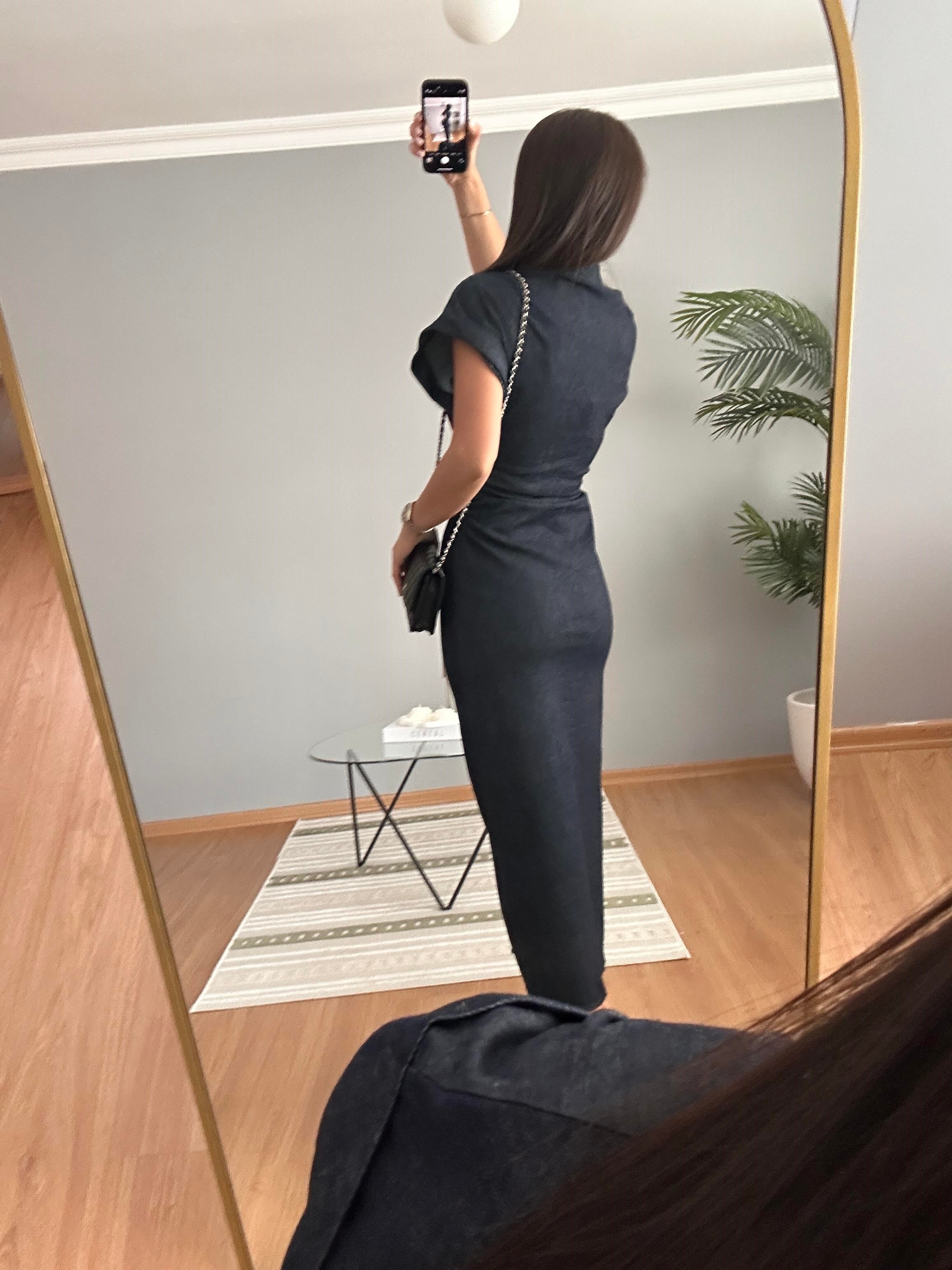 Katerin Denim Elbise
