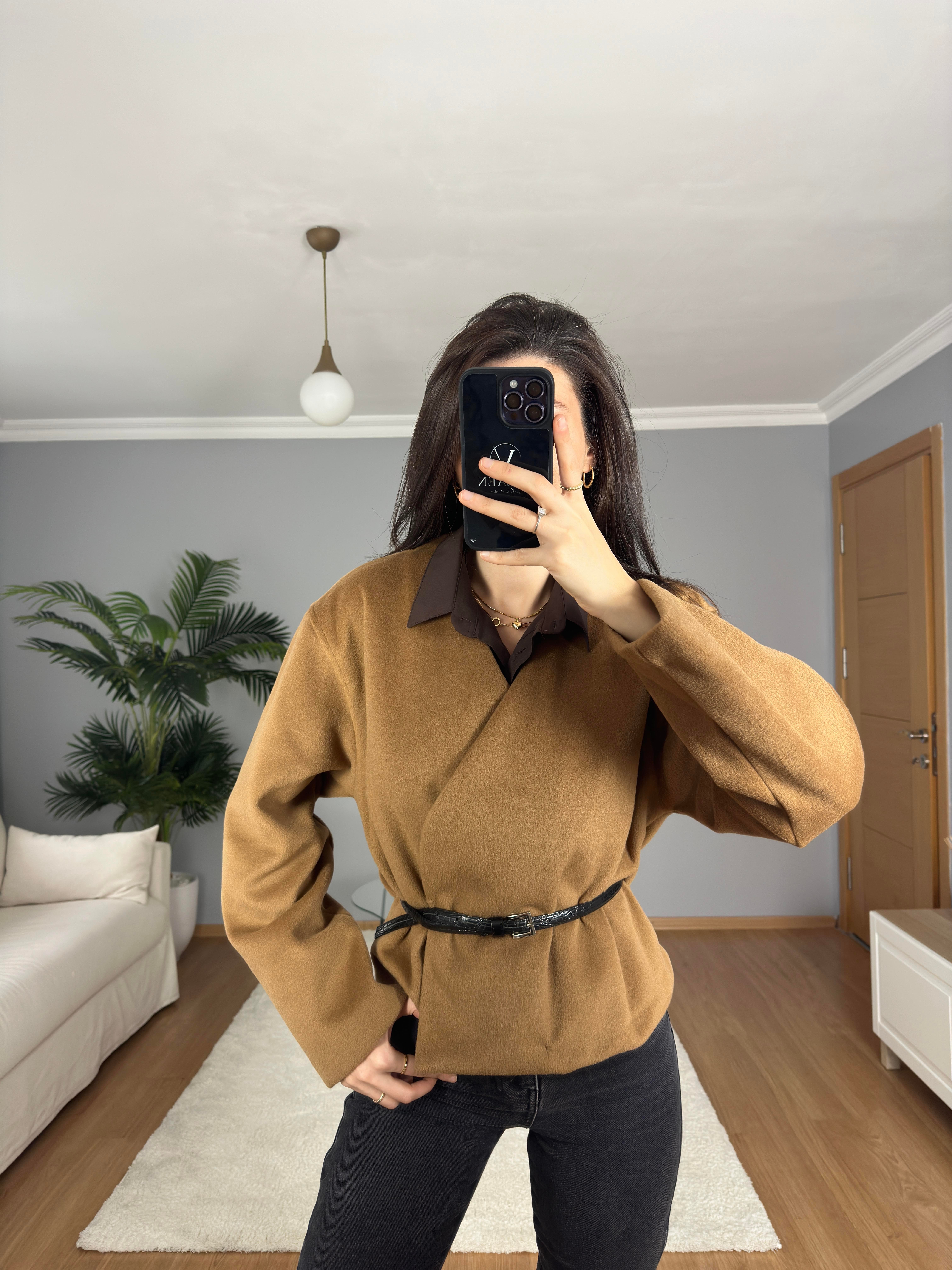 Kelly Camel Ceket