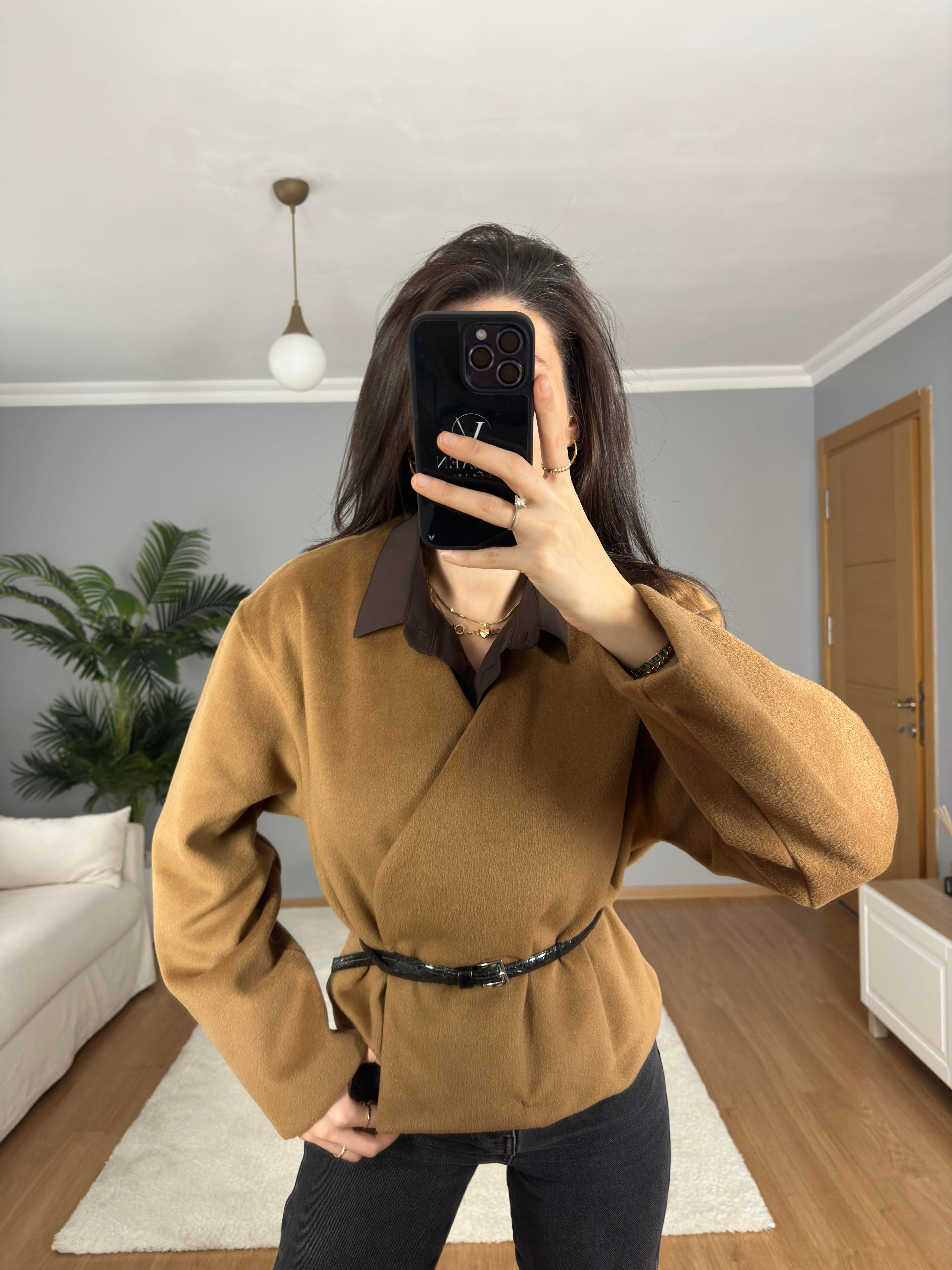 Kelly Camel Ceket