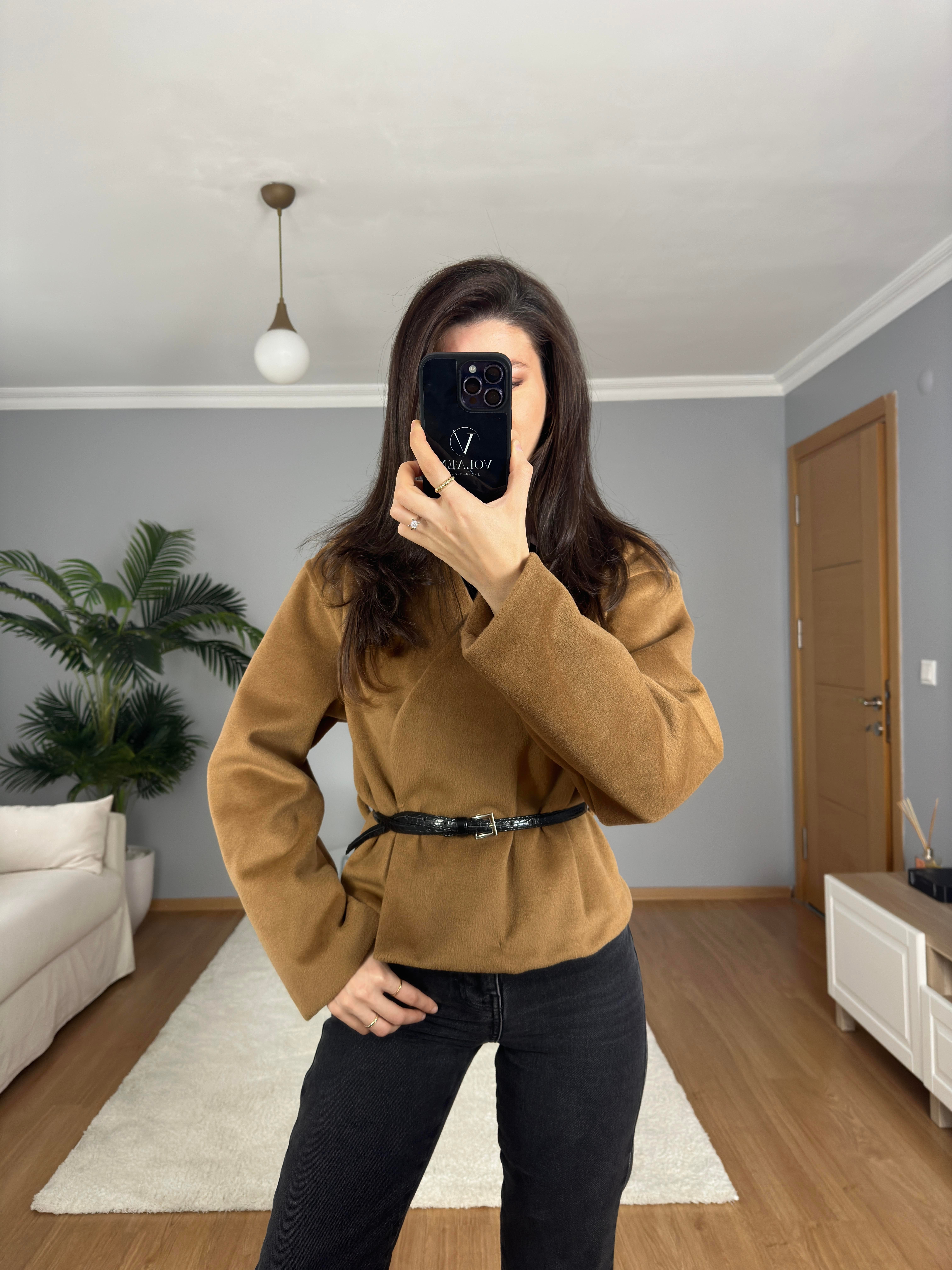 Kelly Camel Ceket