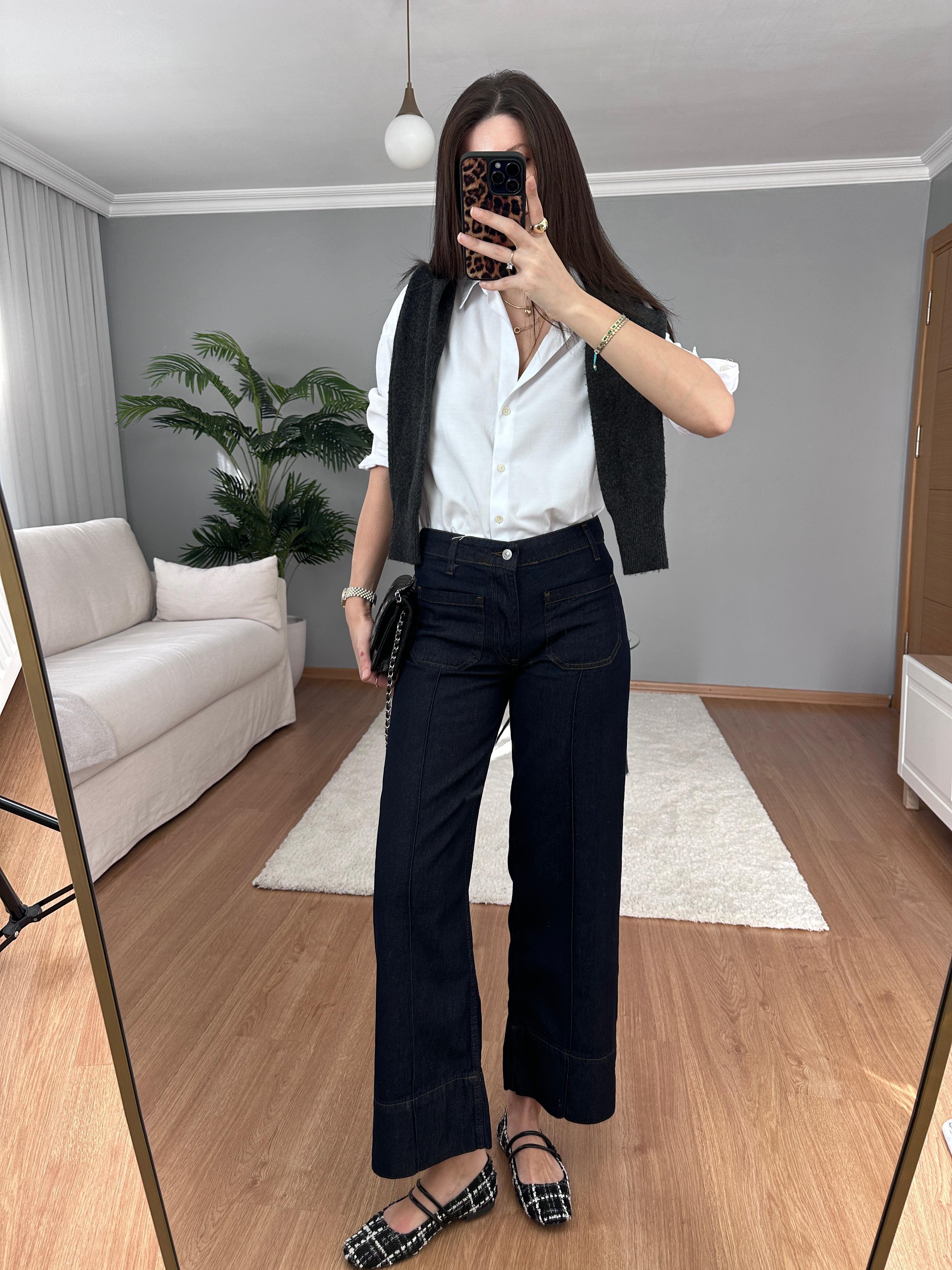 Kısa Paça Jean 