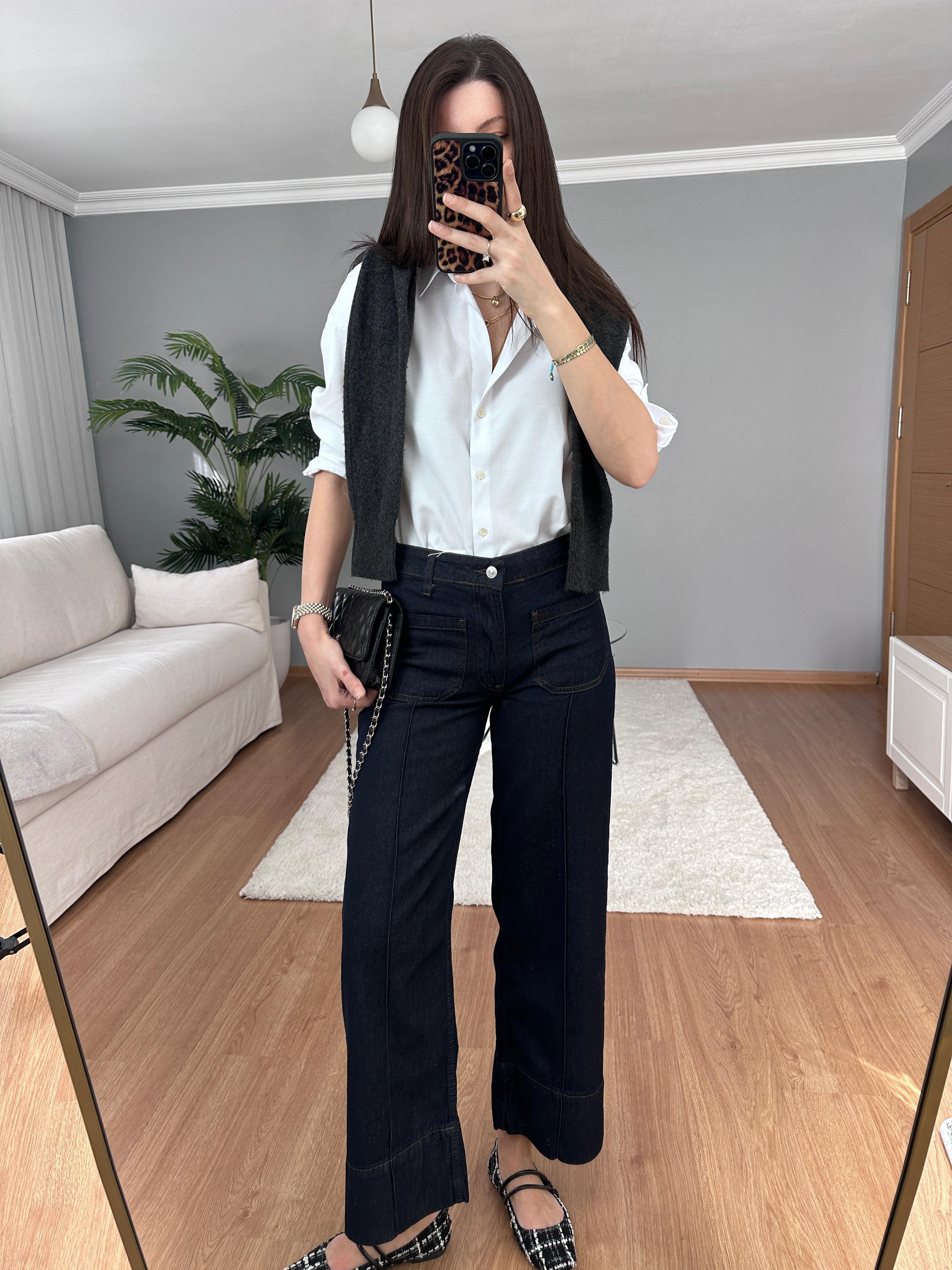 Kısa Paça Jean 