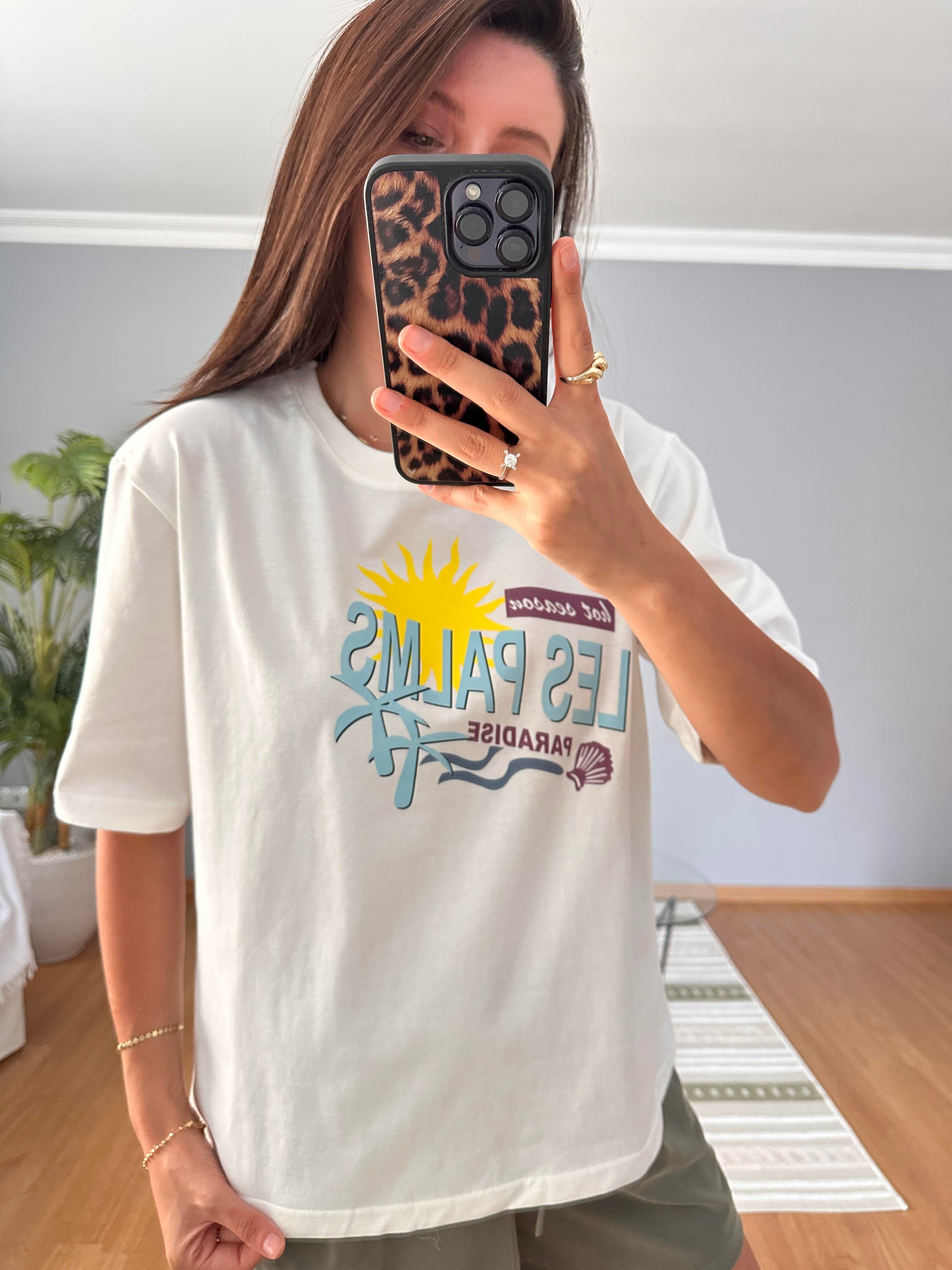 Les Palms Tişört