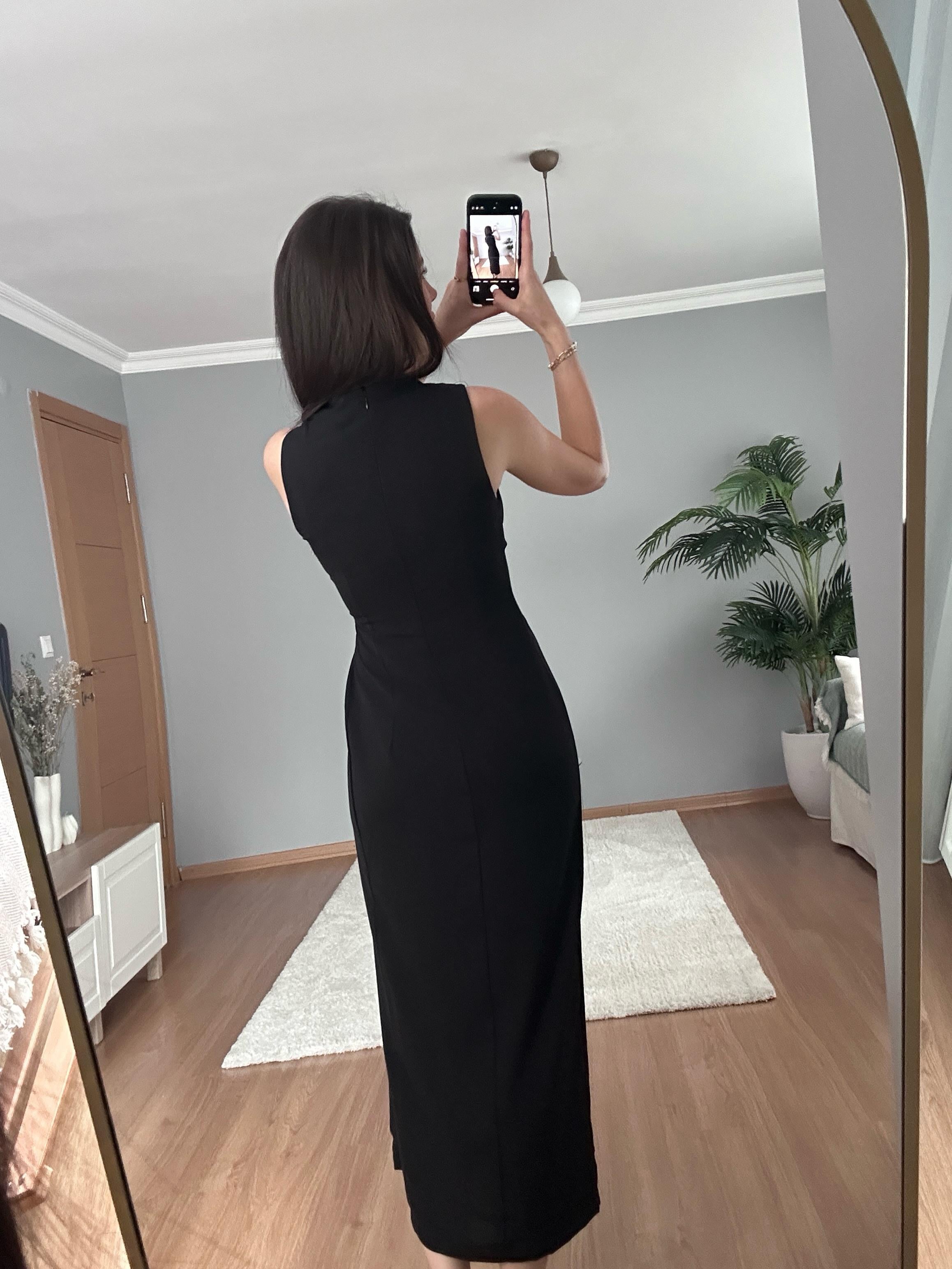 Lizba Siyah Elbise 