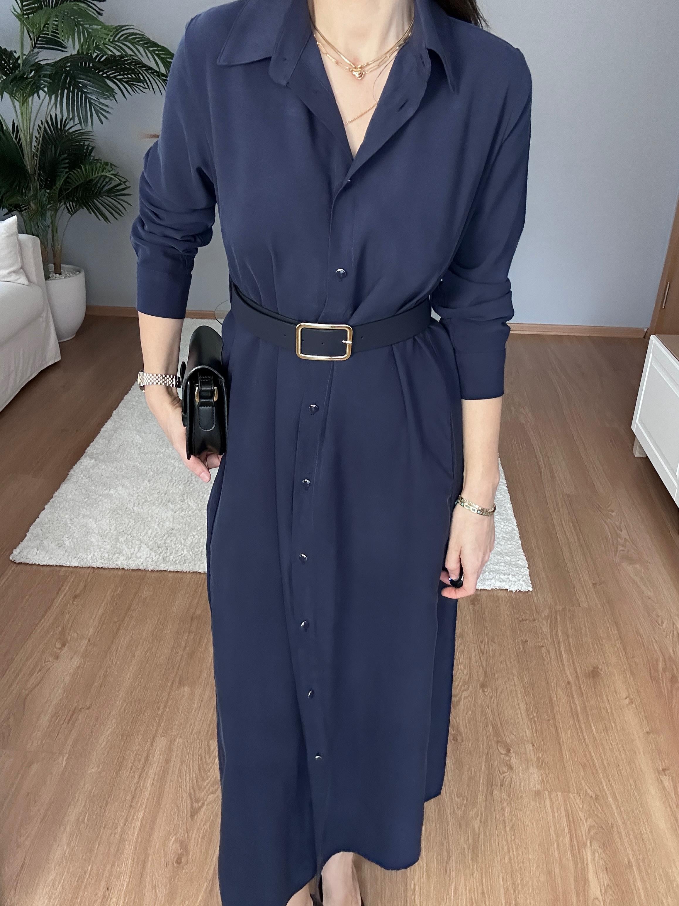 Maria Lacivert Modal Elbise