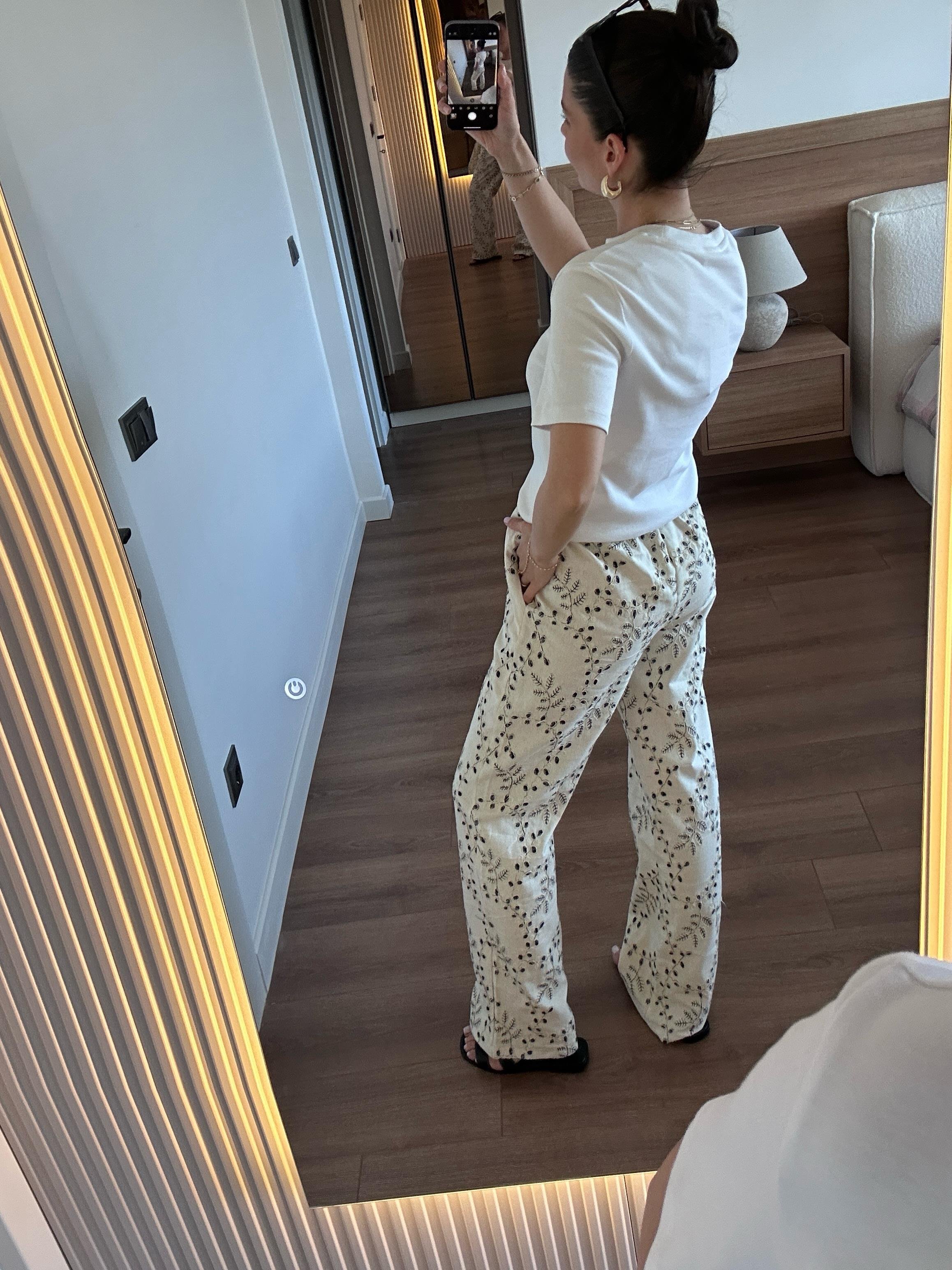 Nakışlı Pantolon