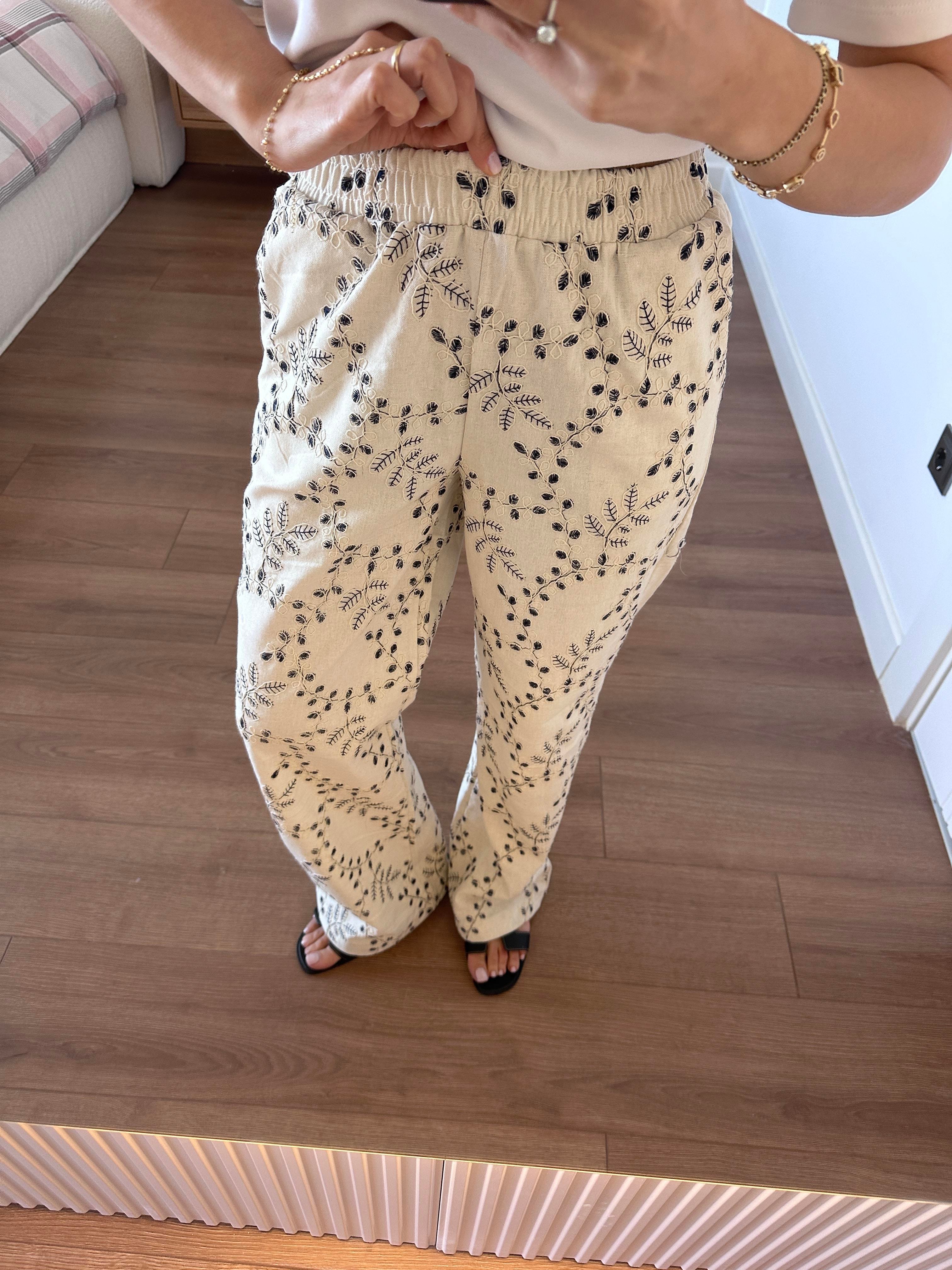 Nakışlı Pantolon