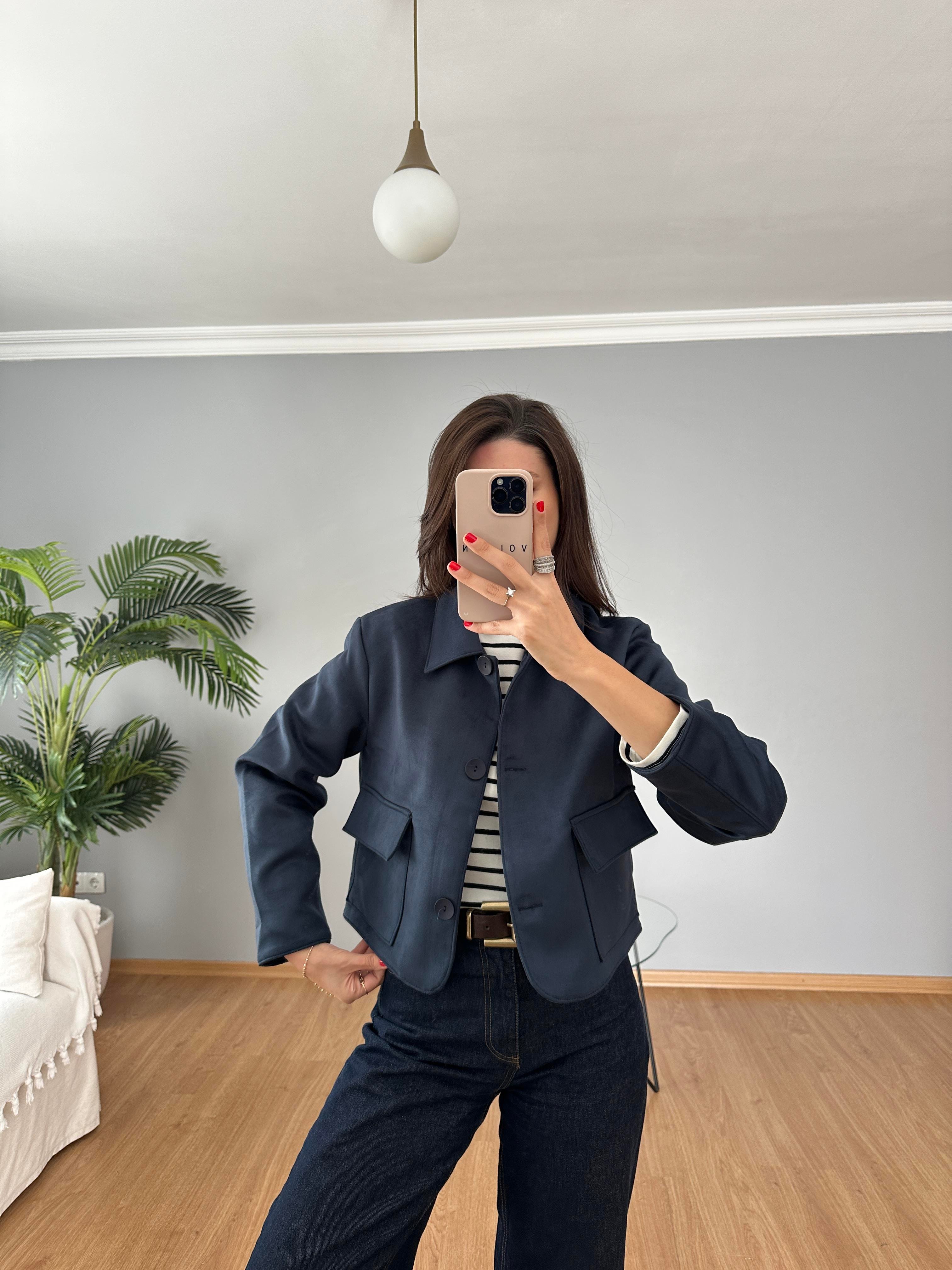 Nora Laci Süet Ceket 