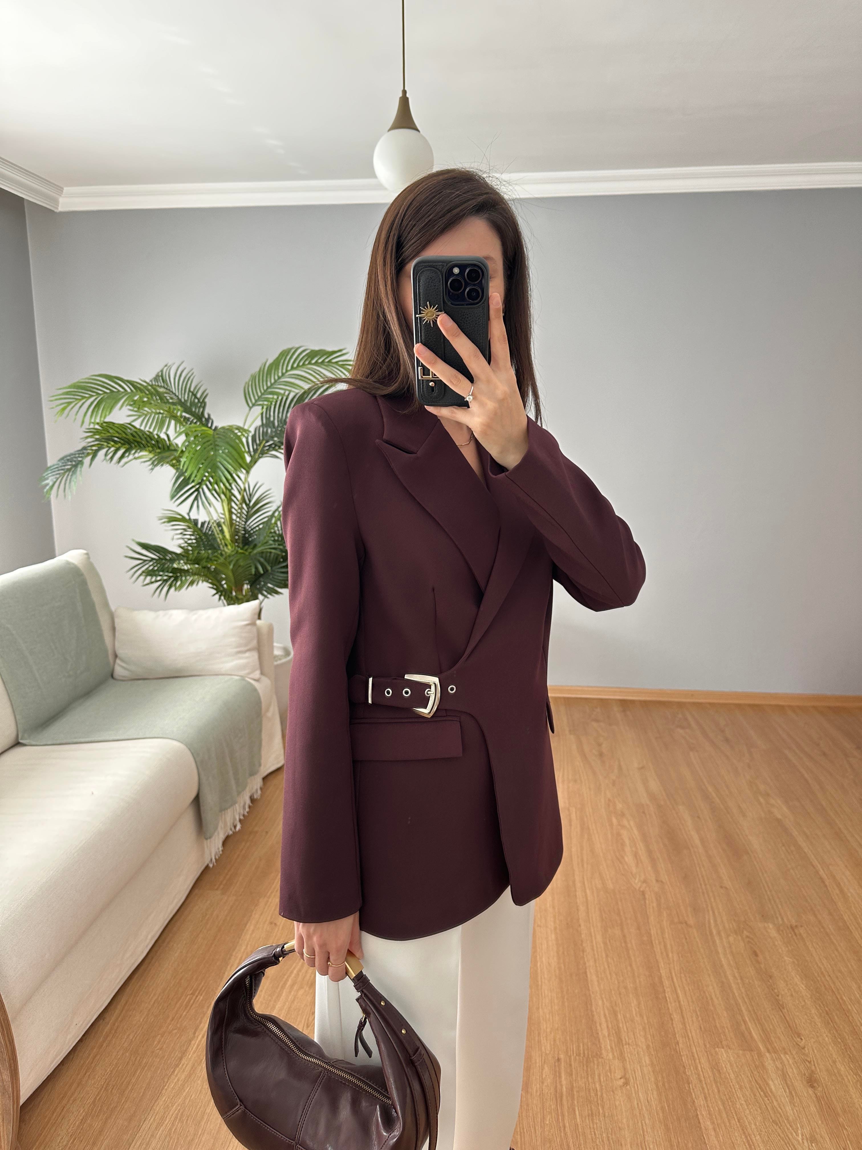 Nuit Toka Detaylı Ceket 