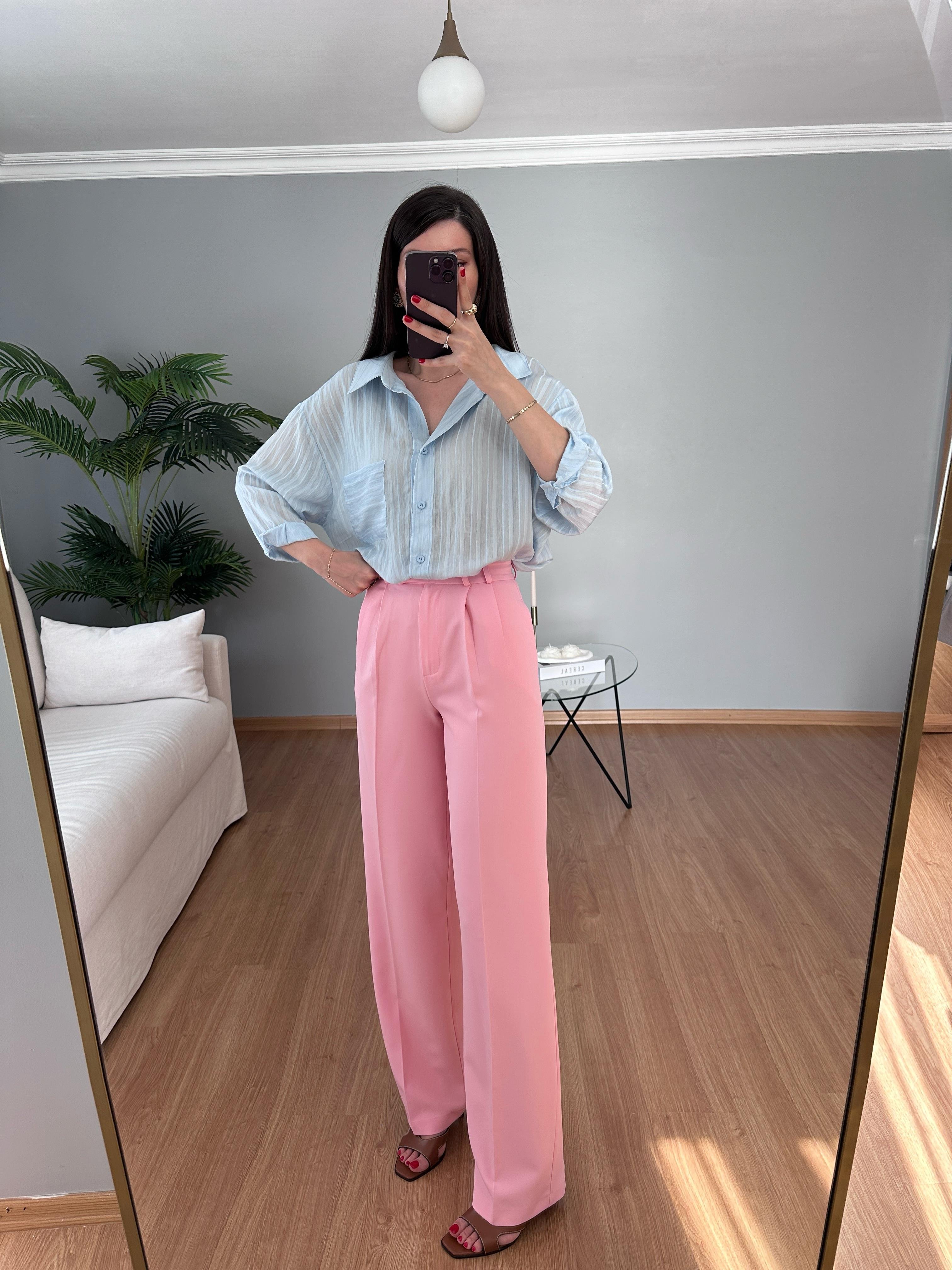 Pastel Pembe Palazzo 