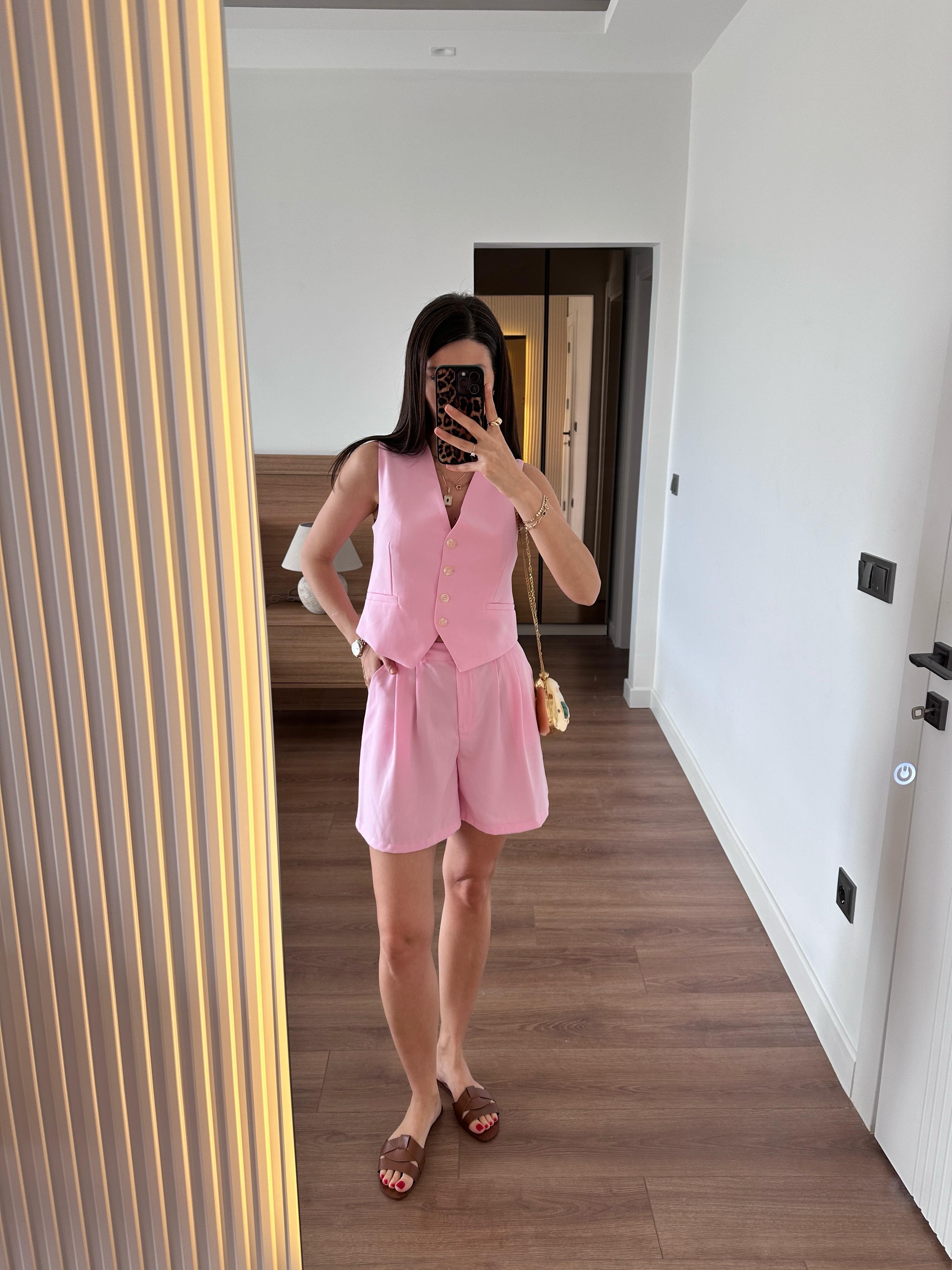 Pastel Pembe Takım