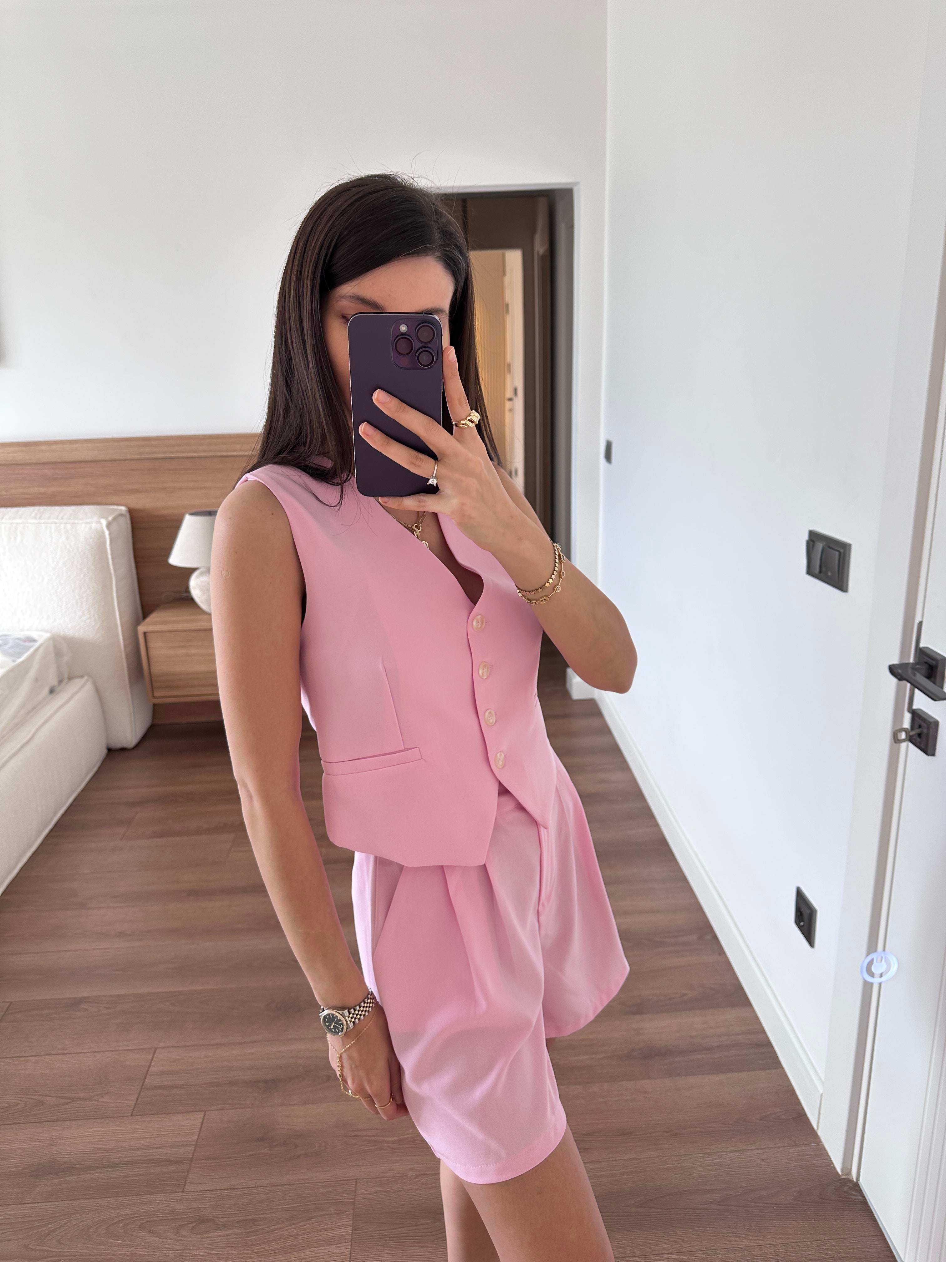 Pastel Pembe Takım