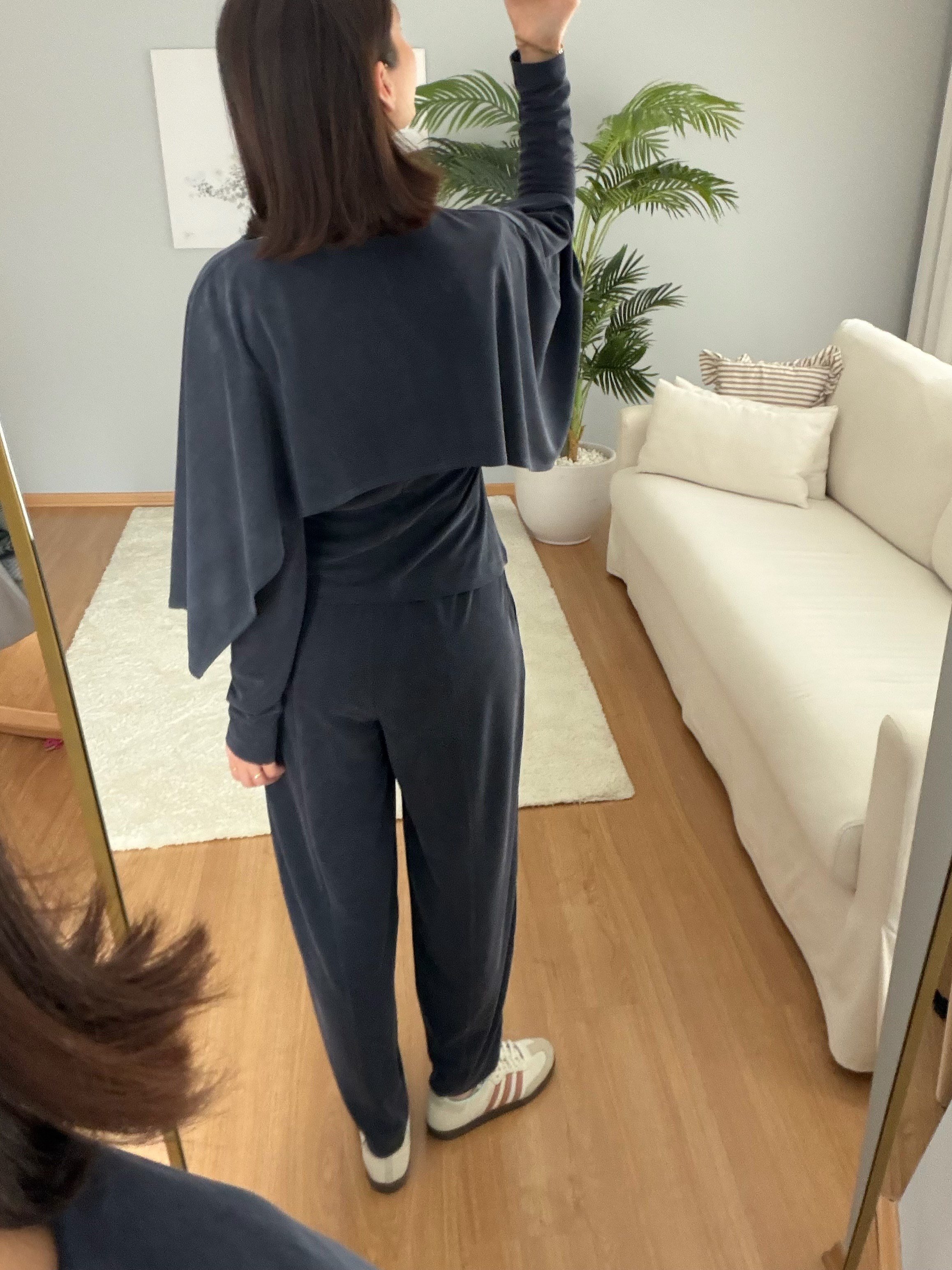 Pelerin Model Lacivet Modal Takım