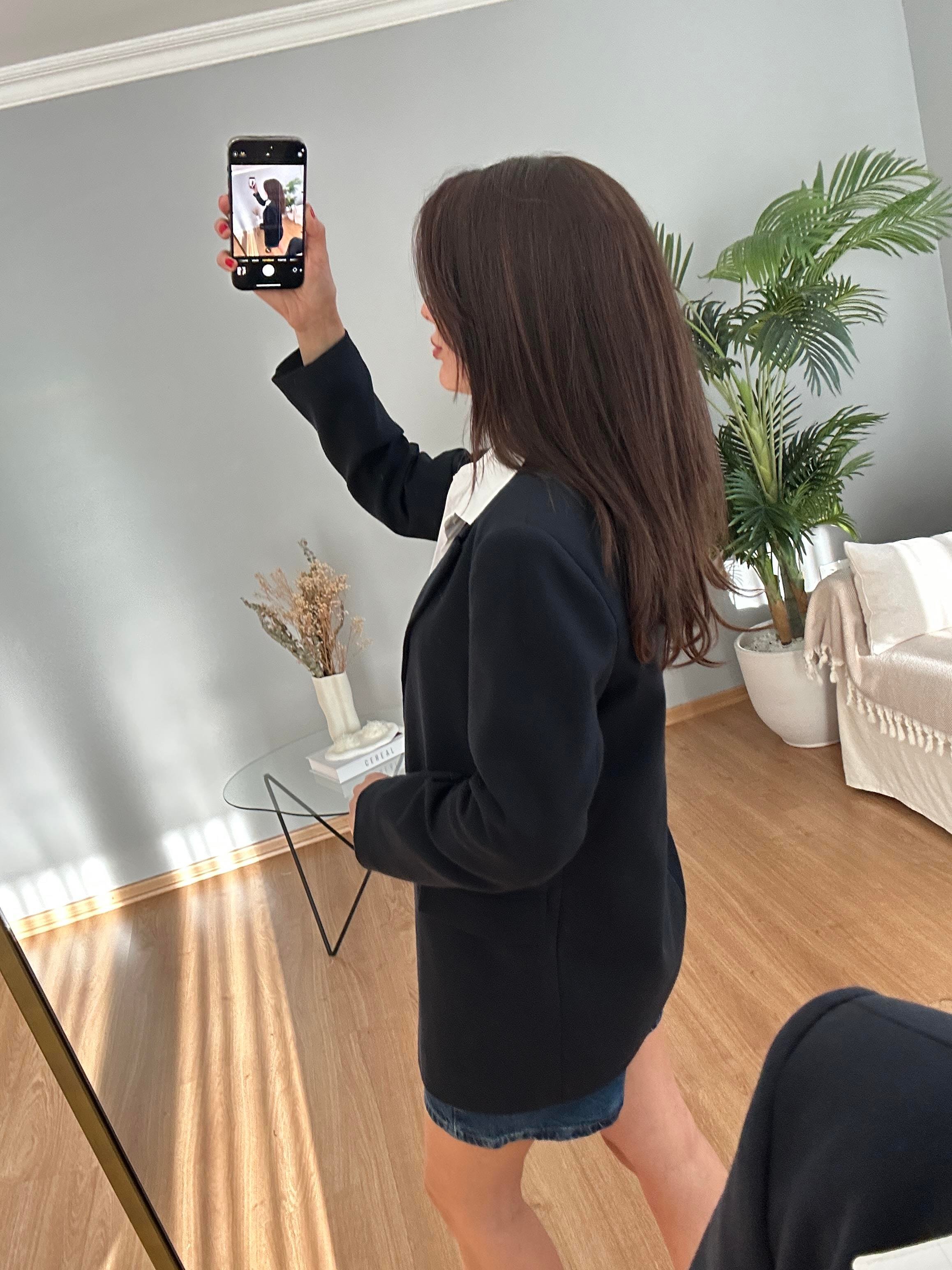 Premium Lacivert Blazer