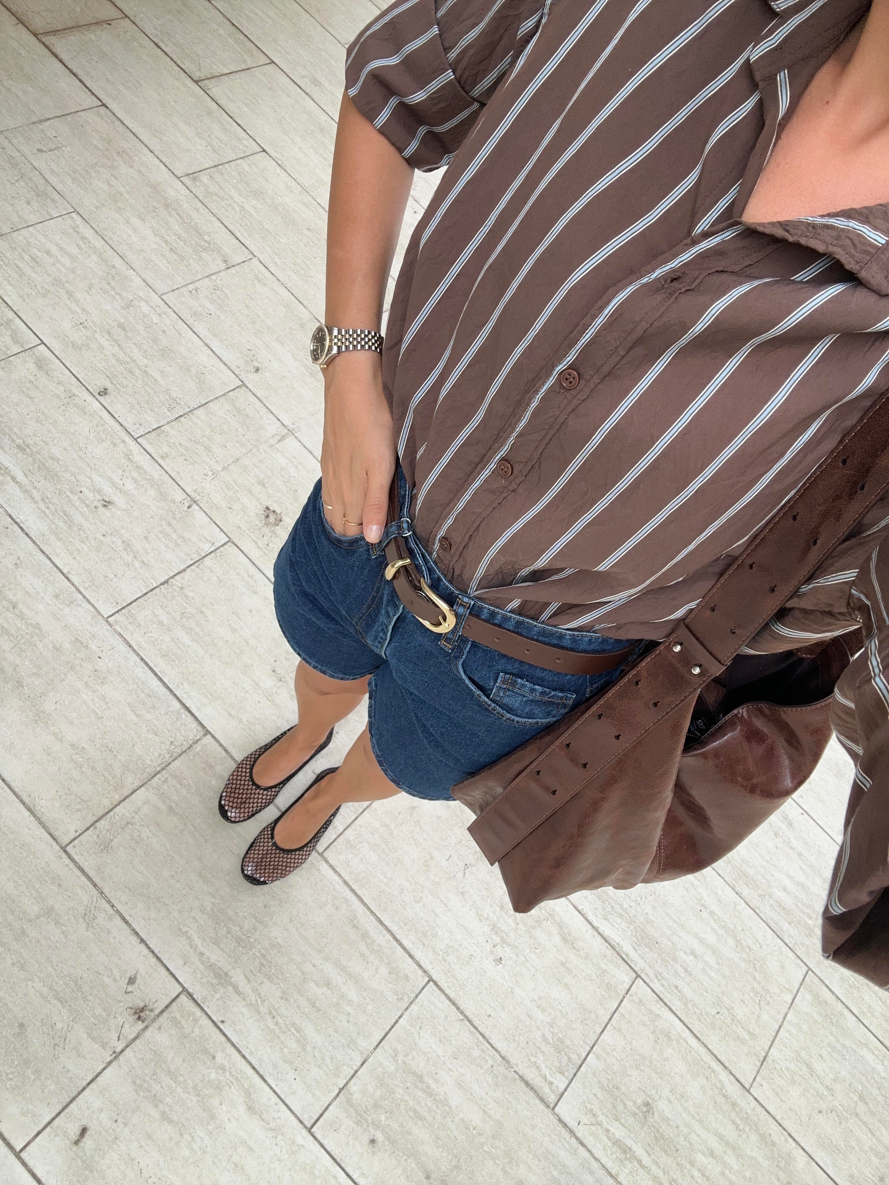Şehir Boy Denim Şort 