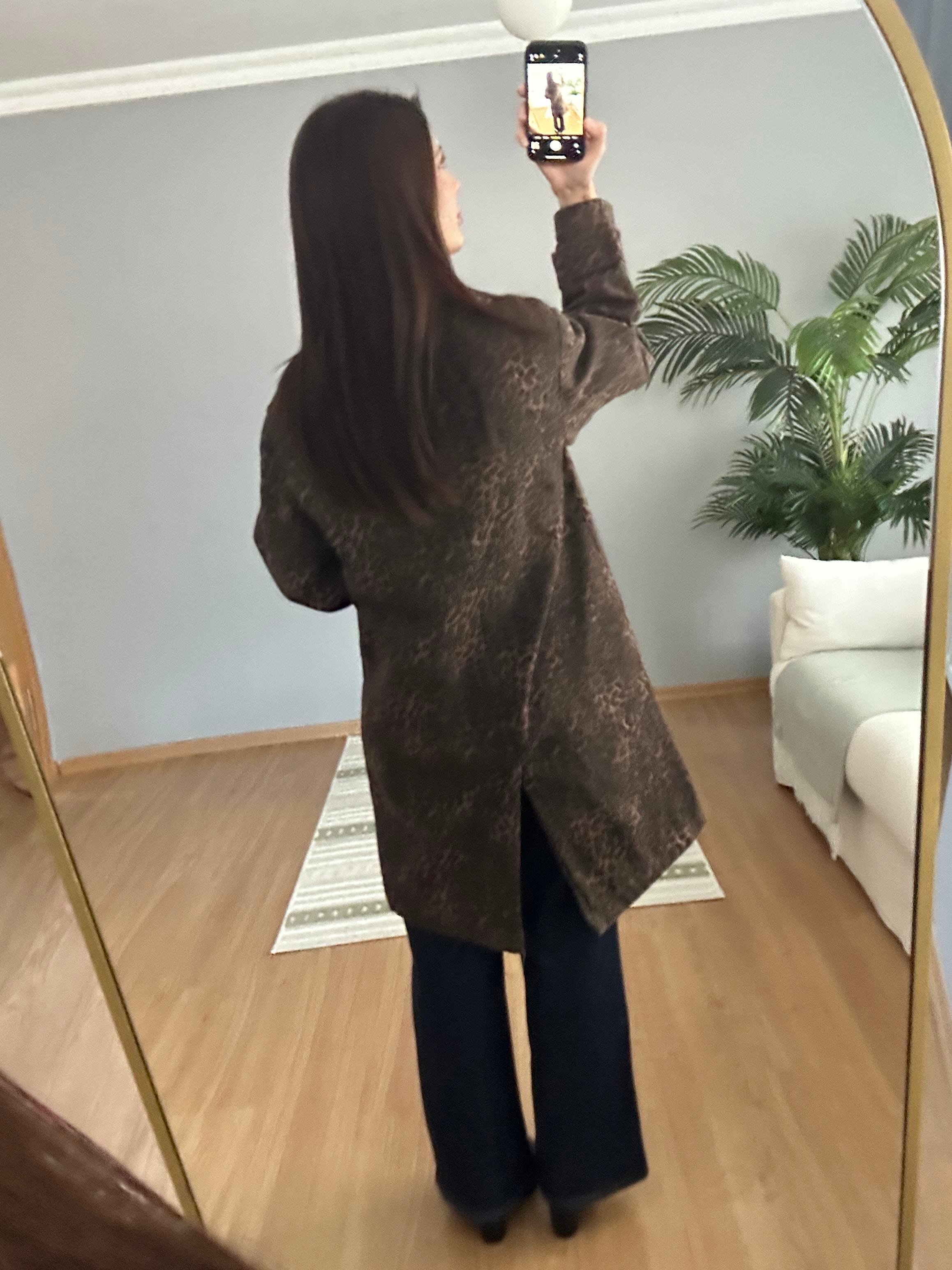 Selene Leopar Ceket 